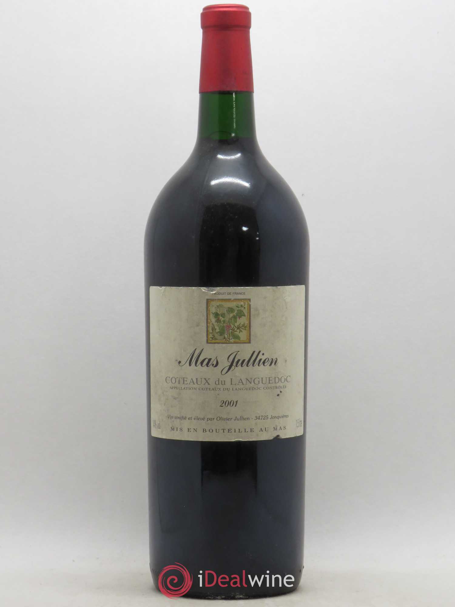 Terrasses du Larzac Mas Jullien Olivier Jullien 2001 - Lot de 1 magnum - 0