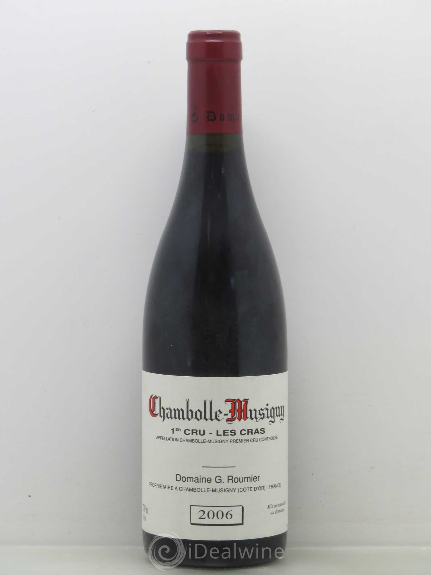 Chambolle-Musigny 1er Cru Les Cras Georges Roumier (Domaine) 2006 - Lot de 1 bouteille - 0