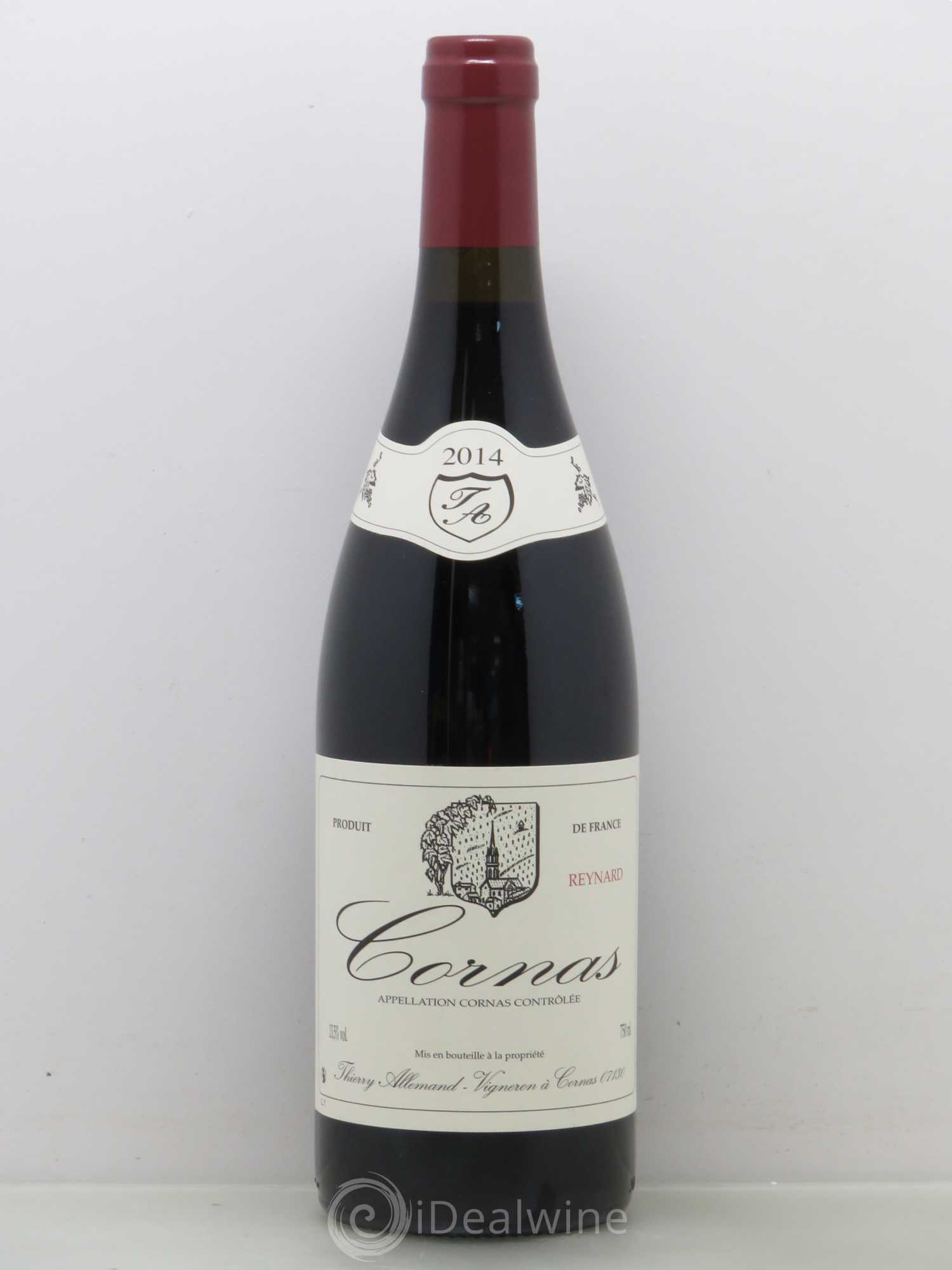 Cornas Reynard Thierry Allemand 2014 - Lot de 1 bouteille - 0
