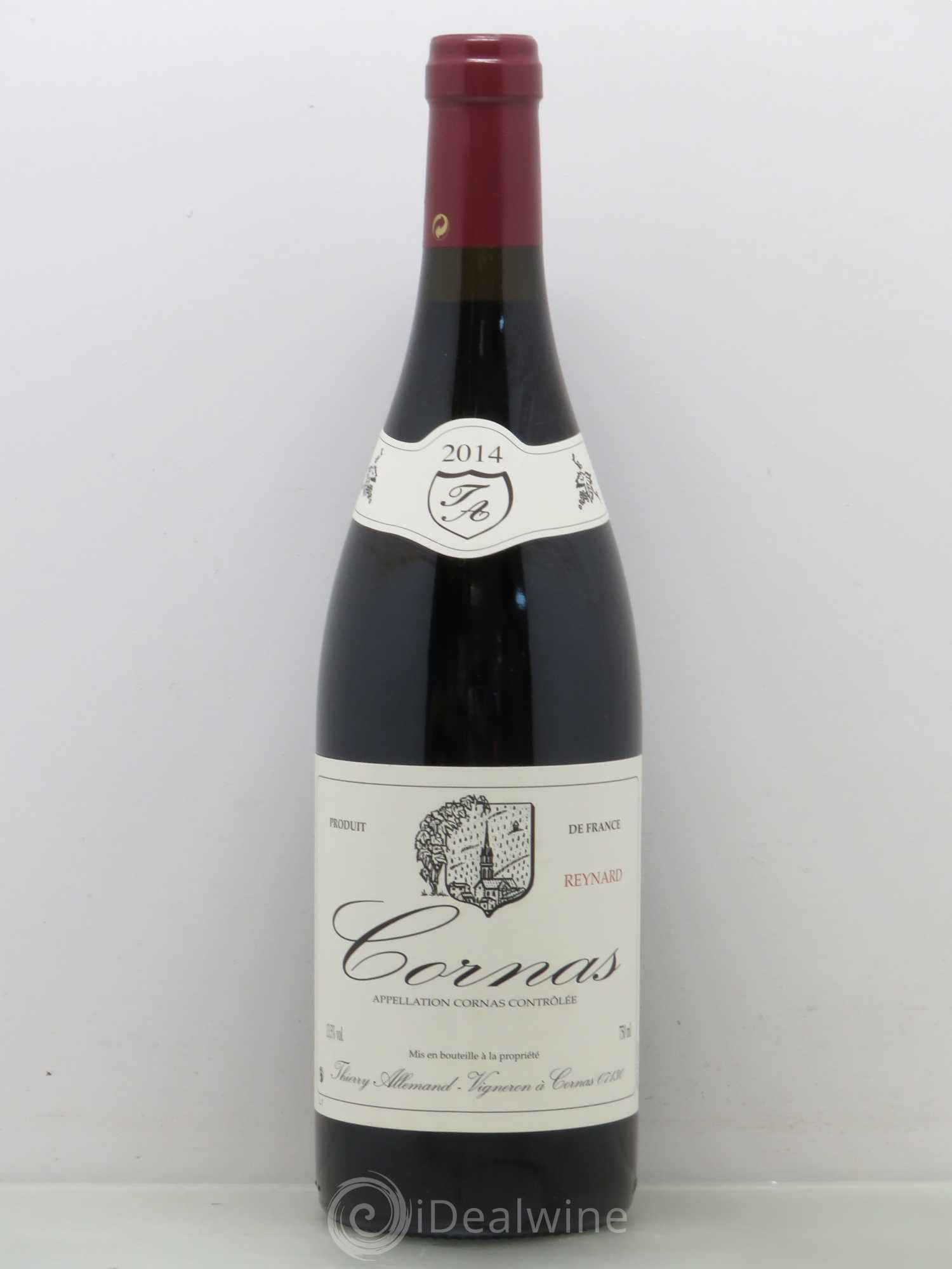 Cornas Reynard Thierry Allemand 2014 - Lot de 1 bouteille - 0