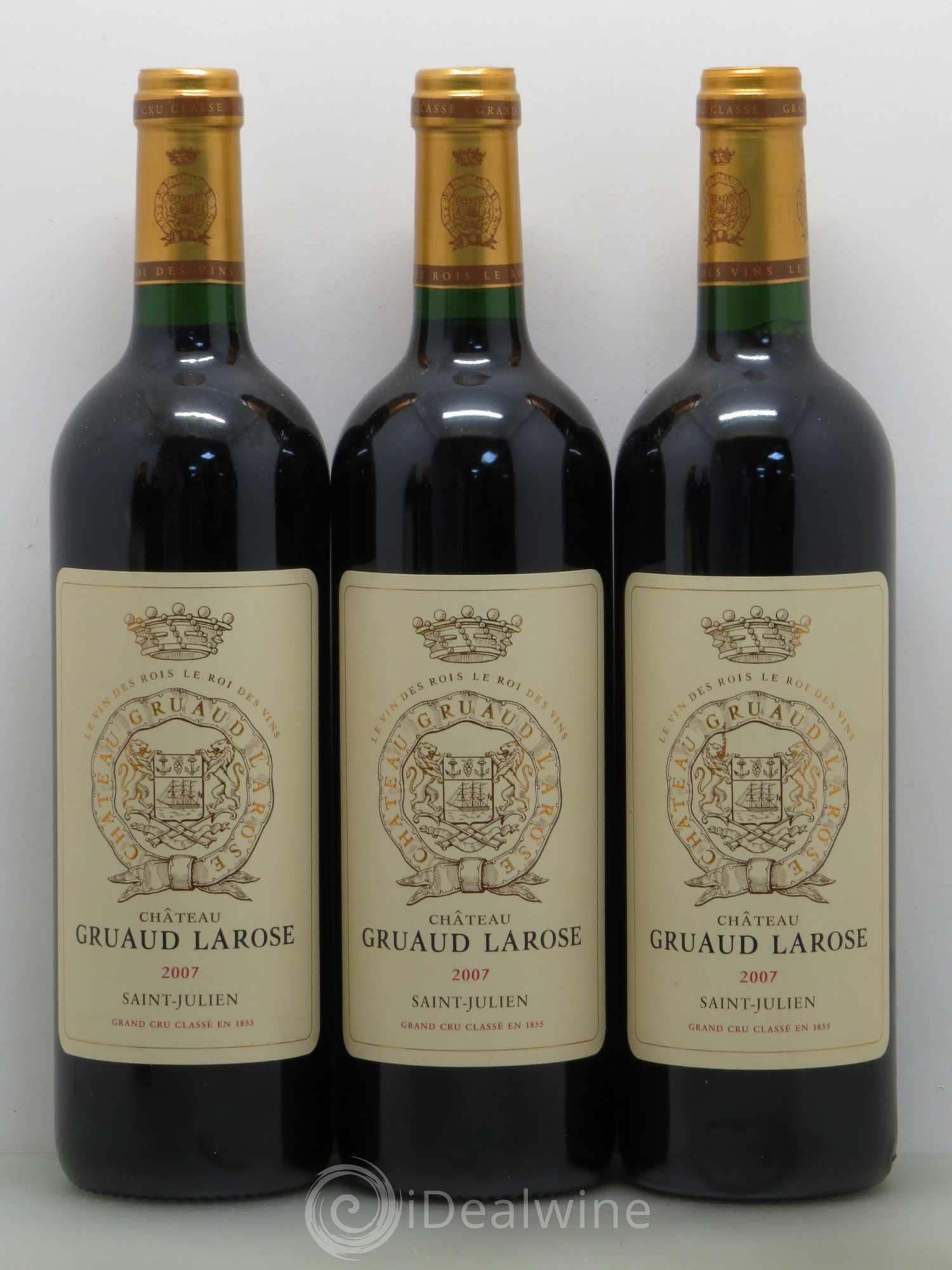 Château Gruaud Larose 2ème Grand Cru Classé 2007 - Lot de 5 bouteilles - 1