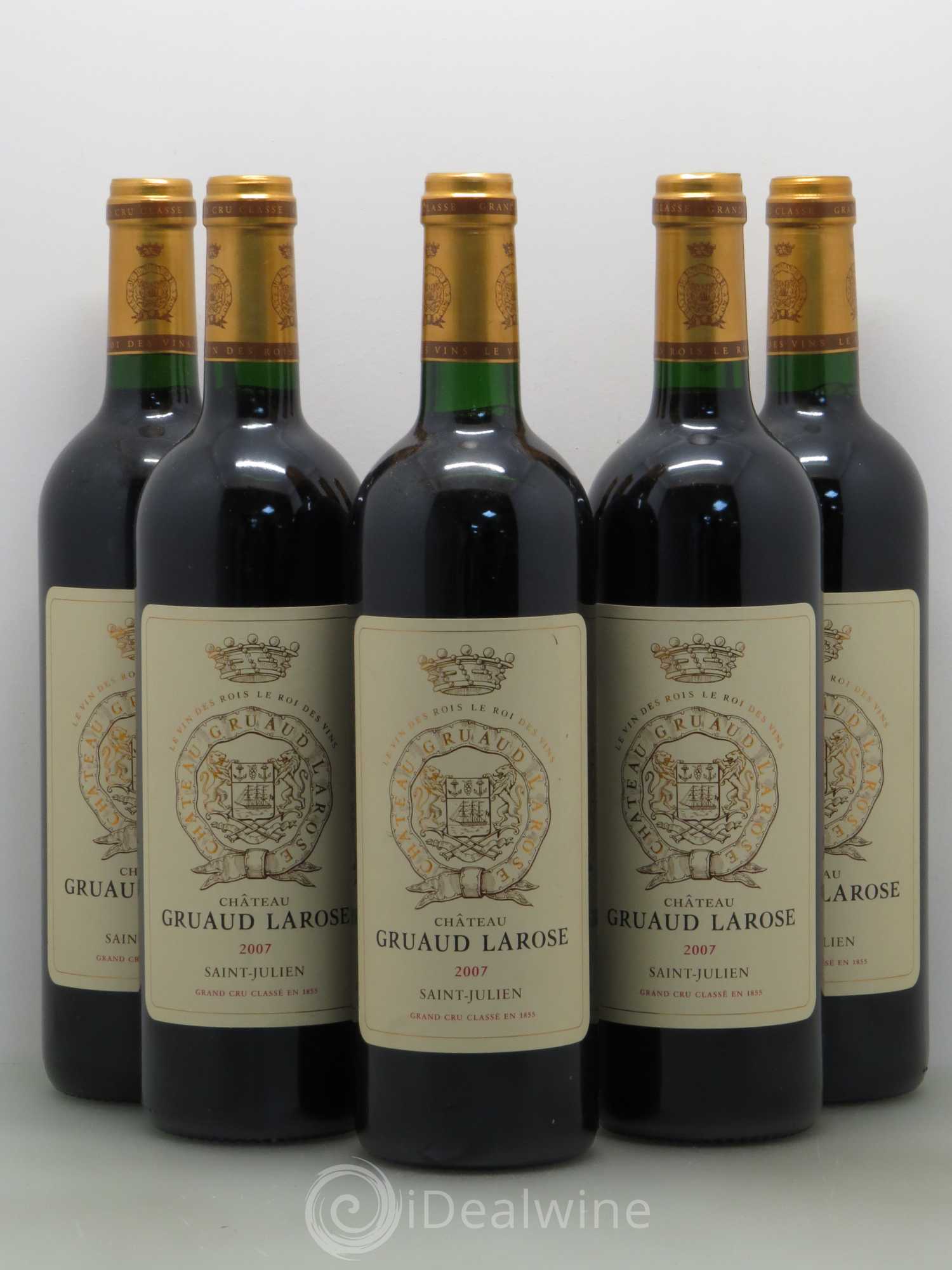 Château Gruaud Larose 2ème Grand Cru Classé 2007 - Lot de 5 bouteilles - 0
