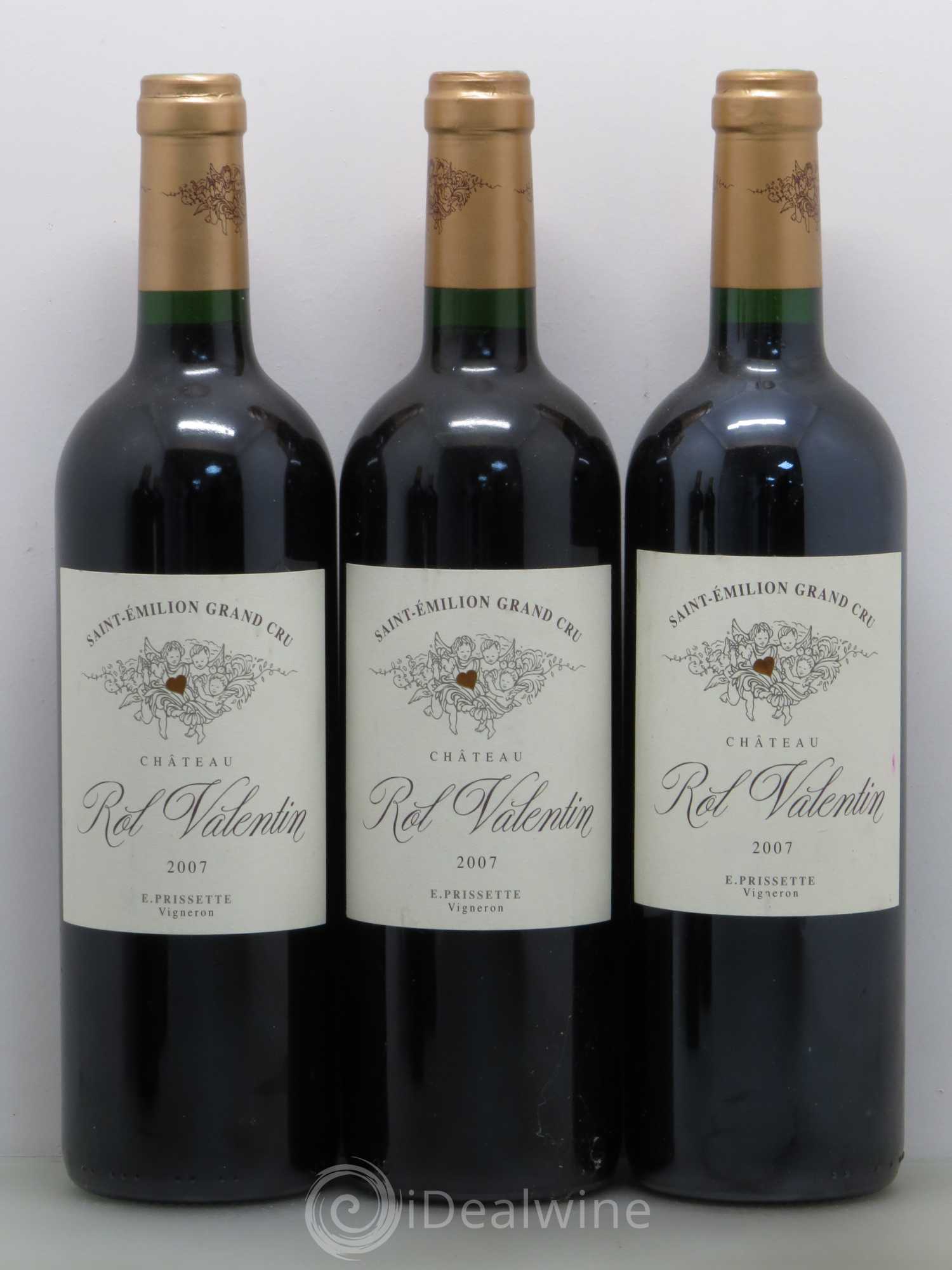 Château Rol Valentin Grand Cru Classé 2007 - Lot de 5 bouteilles - 1