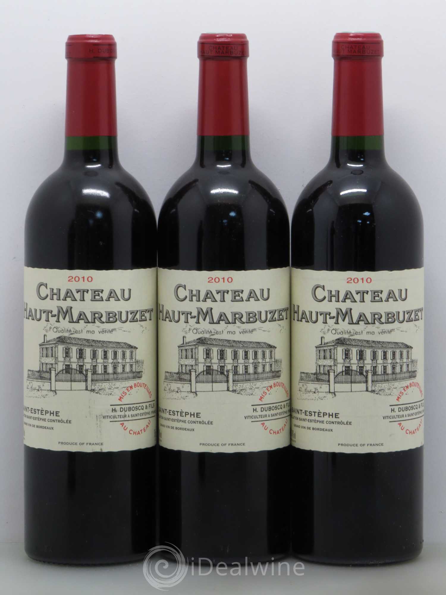 Château Haut Marbuzet 2010 - Lot de 12 bouteilles - 3