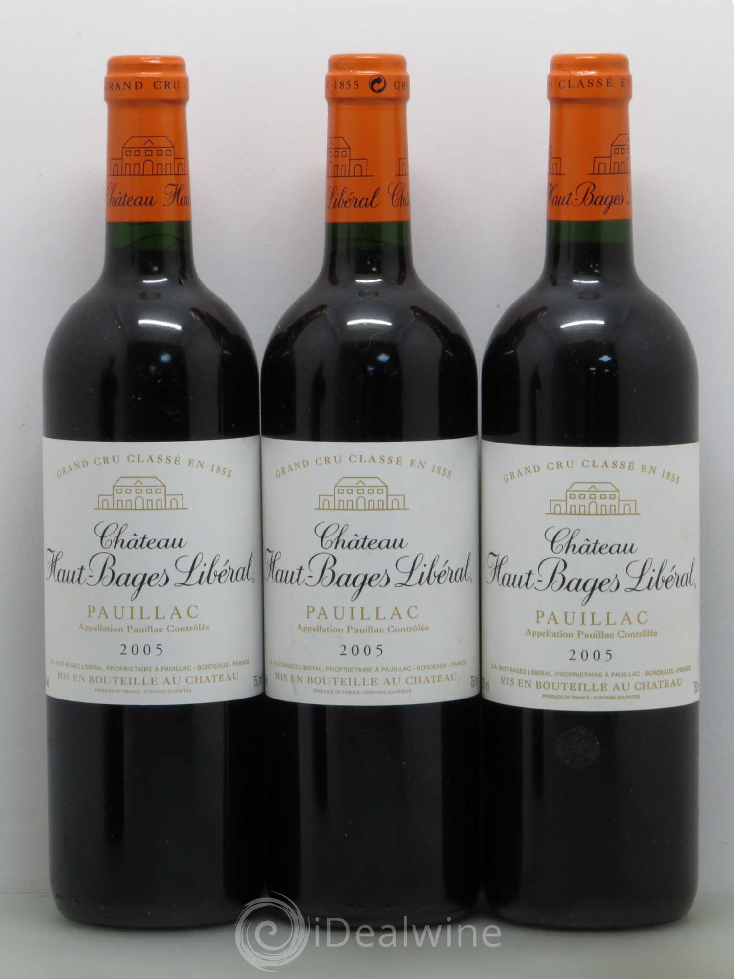 Château Haut Bages Libéral 5ème Grand Cru Classé 2005 - Lot de 12 bouteilles - 3