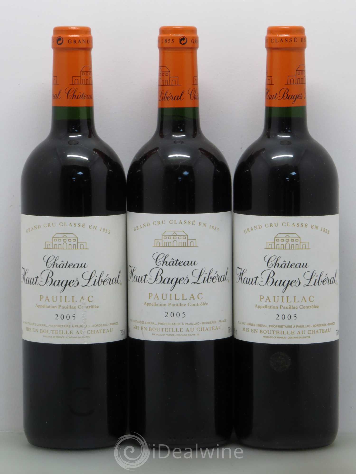 Château Haut Bages Libéral 5ème Grand Cru Classé 2005 - Lot de 12 bouteilles - 4