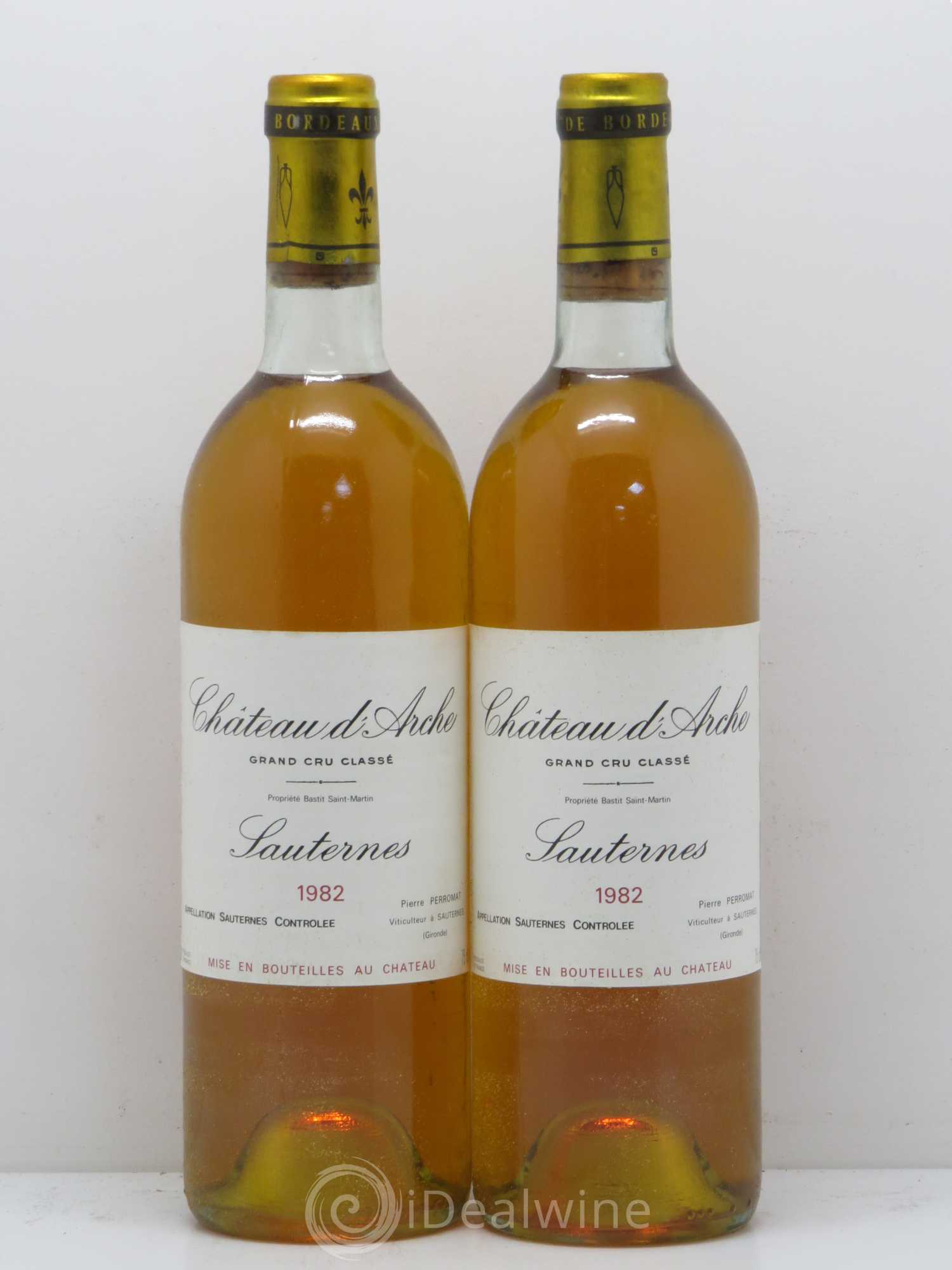 Château d' Arche 2ème Grand Cru Classé 1982 - Lotto di 2 bottiglie - 0