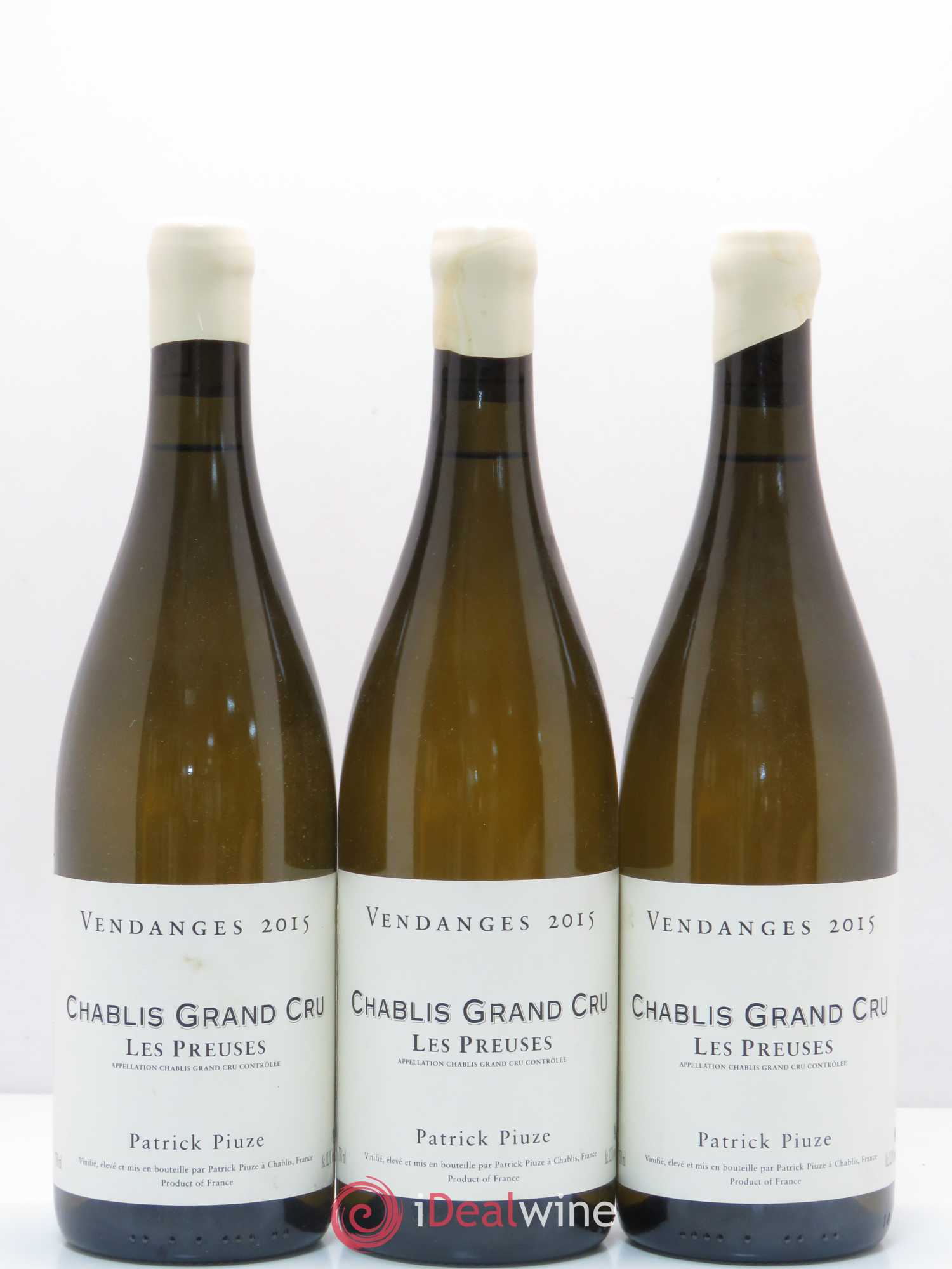 Chablis Grand Cru Les Preuses Patrick Piuze 2015 - Posten von 6 Flaschen - 1