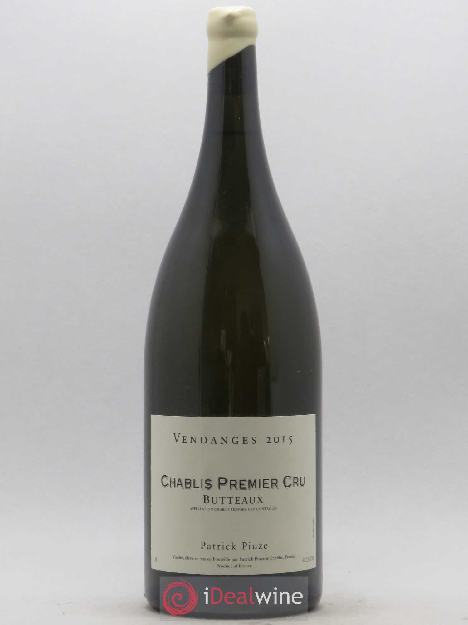 Chablis 1er Cru Butteaux Patrick Piuze 2015 - Posten von 1 Magnum - 0