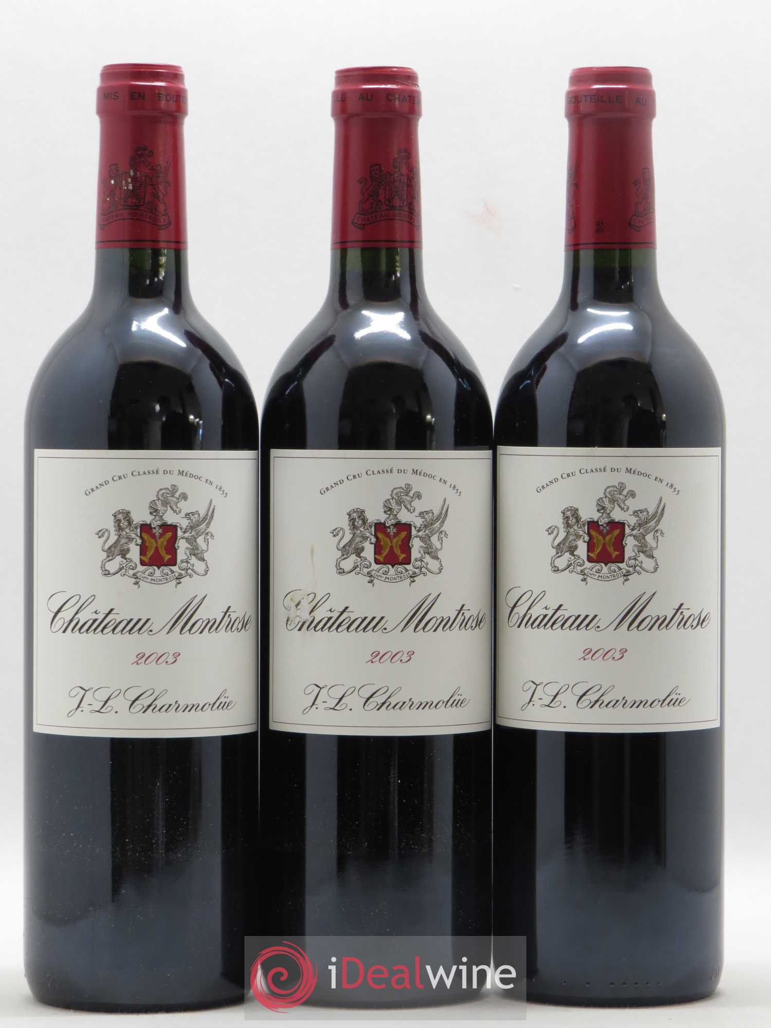 Château Montrose 2ème Grand Cru Classé 2003 - Lot de 6 bouteilles - 3