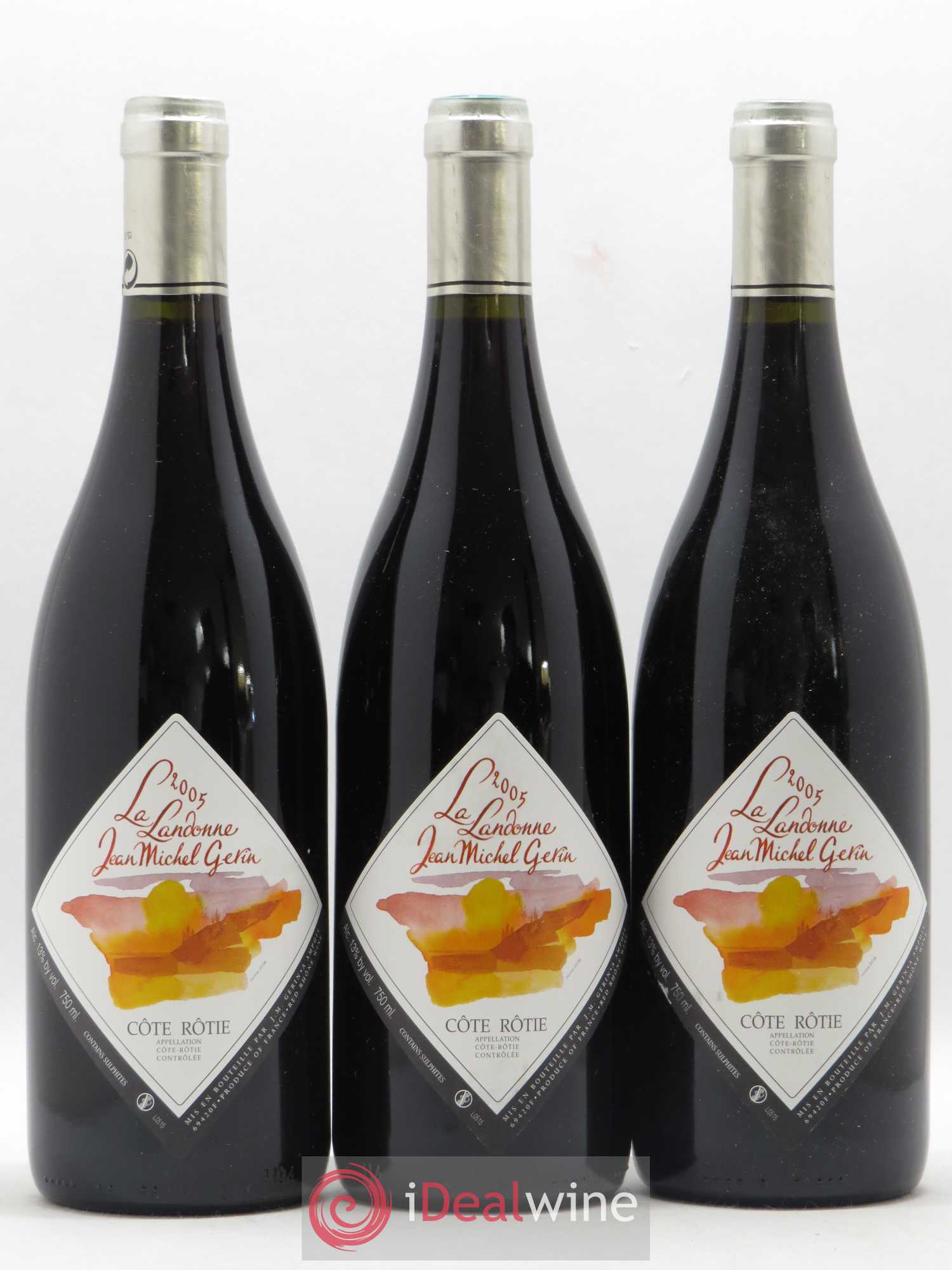 Côte-Rôtie La Landonne Jean-Michel Gerin 2005 - Lot de 6 bouteilles - 2