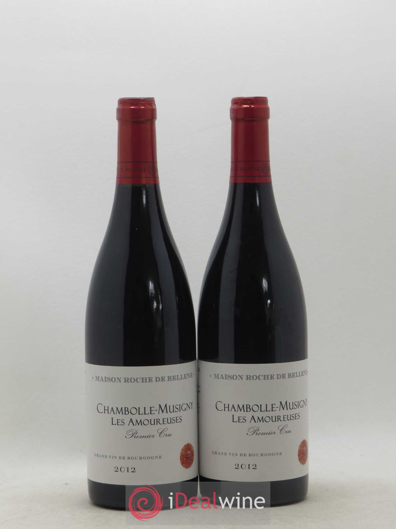 Chambolle-Musigny 1er Cru Les Amoureuses Maison Roche de Bellene 2012 - Posten von 2 Flaschen - 0