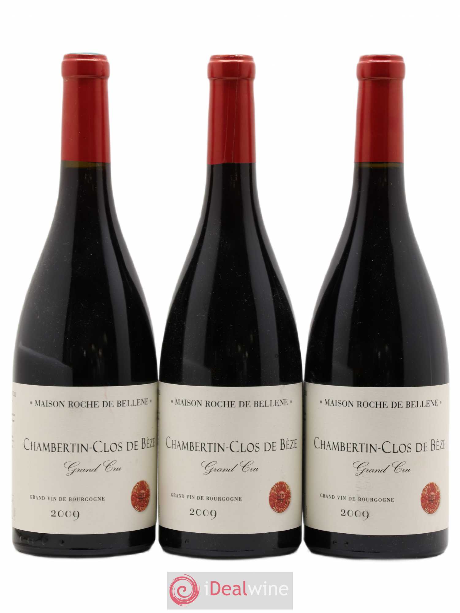 Chambertin Clos de Bèze Grand Cru Domaine Roche de Bellene 2009 - Lot de 3 bouteilles - 0