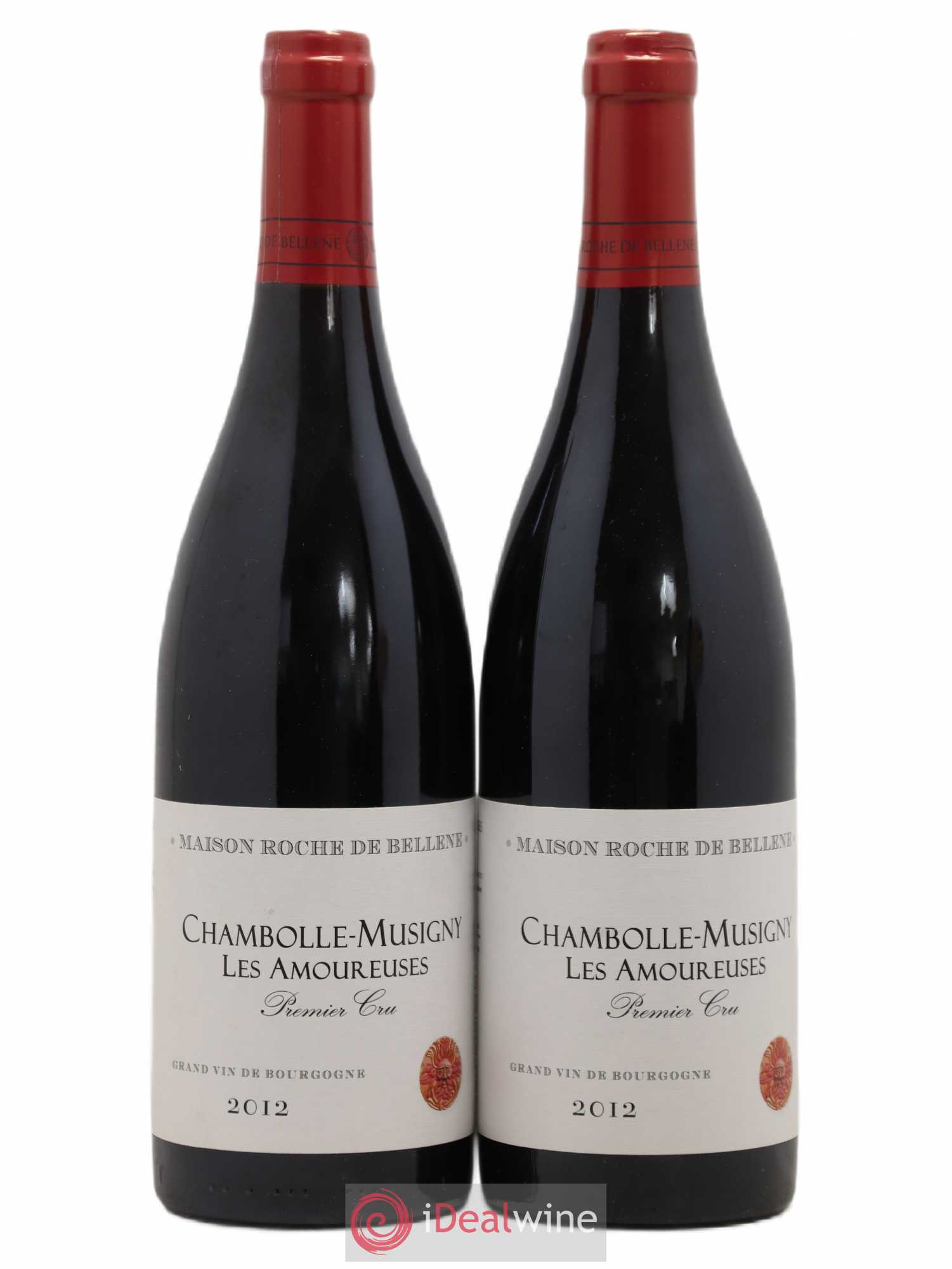 Chambolle-Musigny 1er Cru Les Amoureuses Maison Roche de Bellene 2012 - Lot de 2 bouteilles - 0