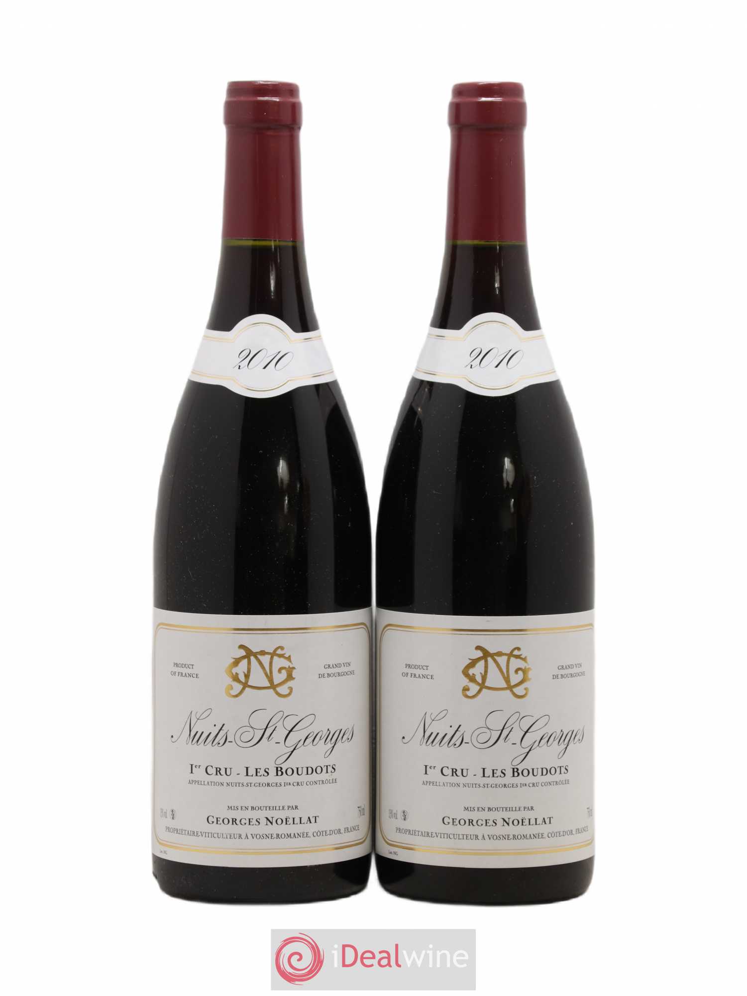 Nuits-Saint-Georges 1er Cru Aux Boudots Georges Noëllat (Domaine) 2010 - Lot de 2 bouteilles - 0