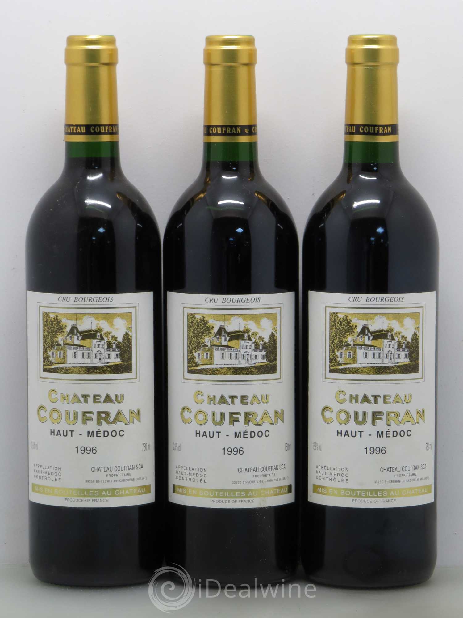 Château Coufran Cru Bourgeois 1996 - Lot de 6 bouteilles - 2