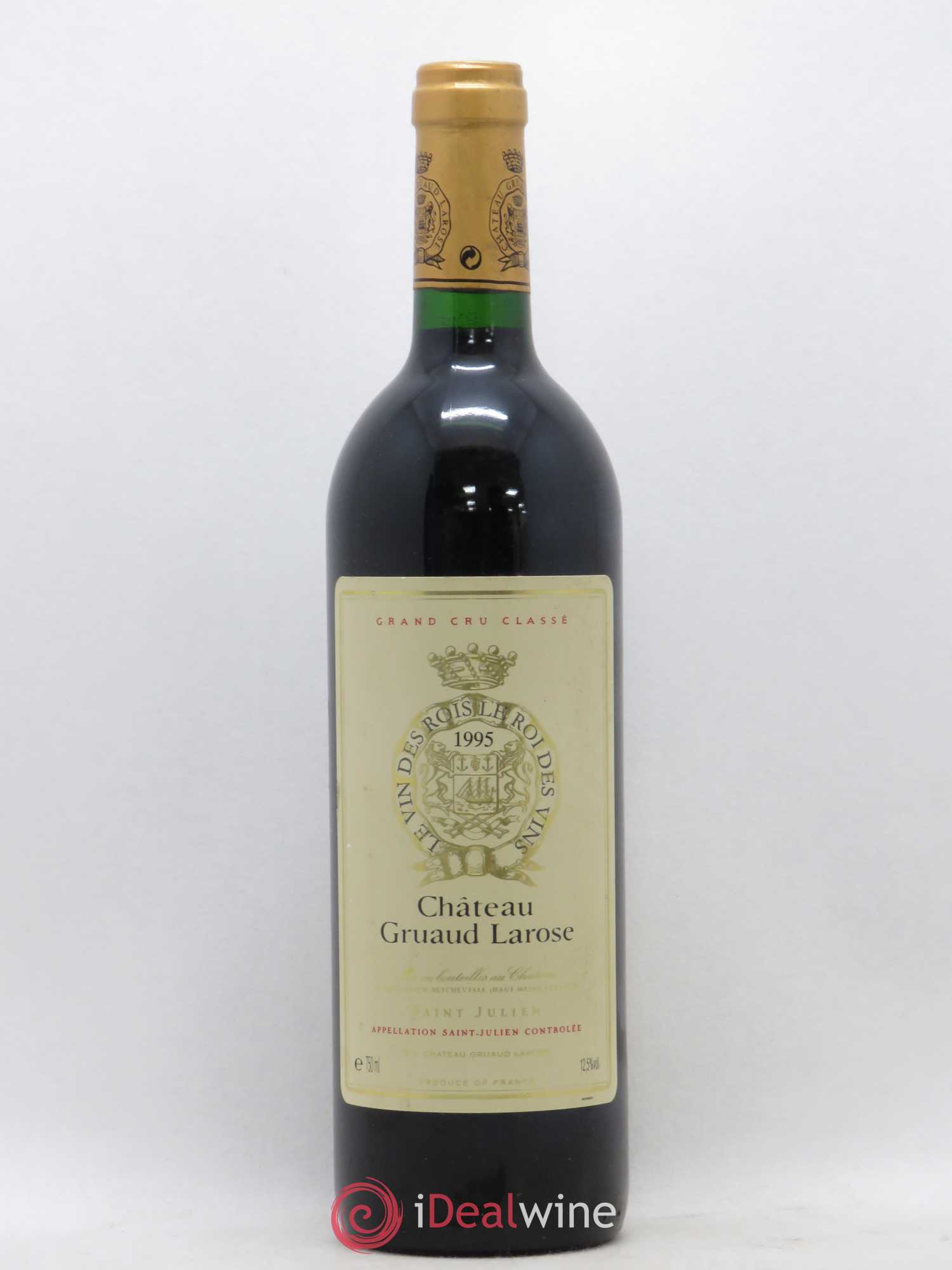 Château Gruaud Larose 2ème Grand Cru Classé 1995 - Lot de 1 bouteille - 0