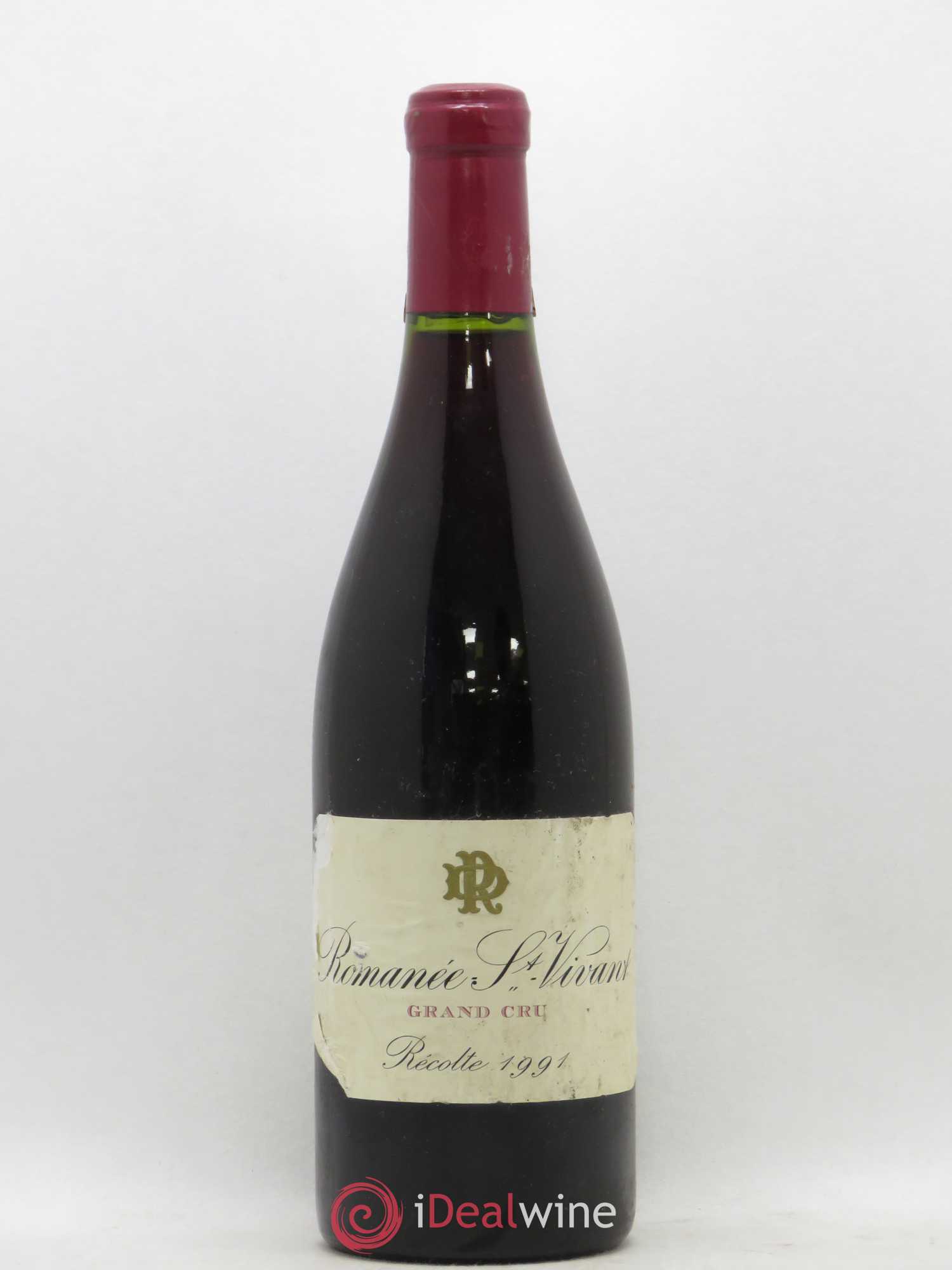Romanée-Saint-Vivant Grand Cru Marc Rougeot-Dupin 1991 - Lot de 1 bouteille - 0