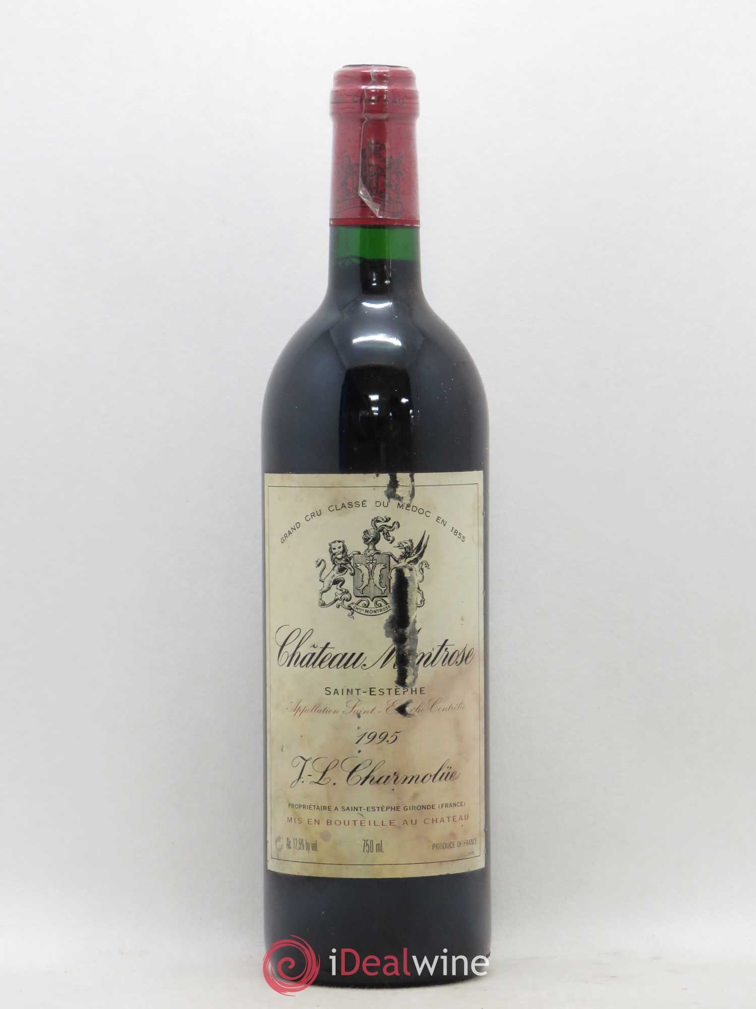 Château Montrose 2ème Grand Cru Classé 1995 - Lot de 1 bouteille - 0