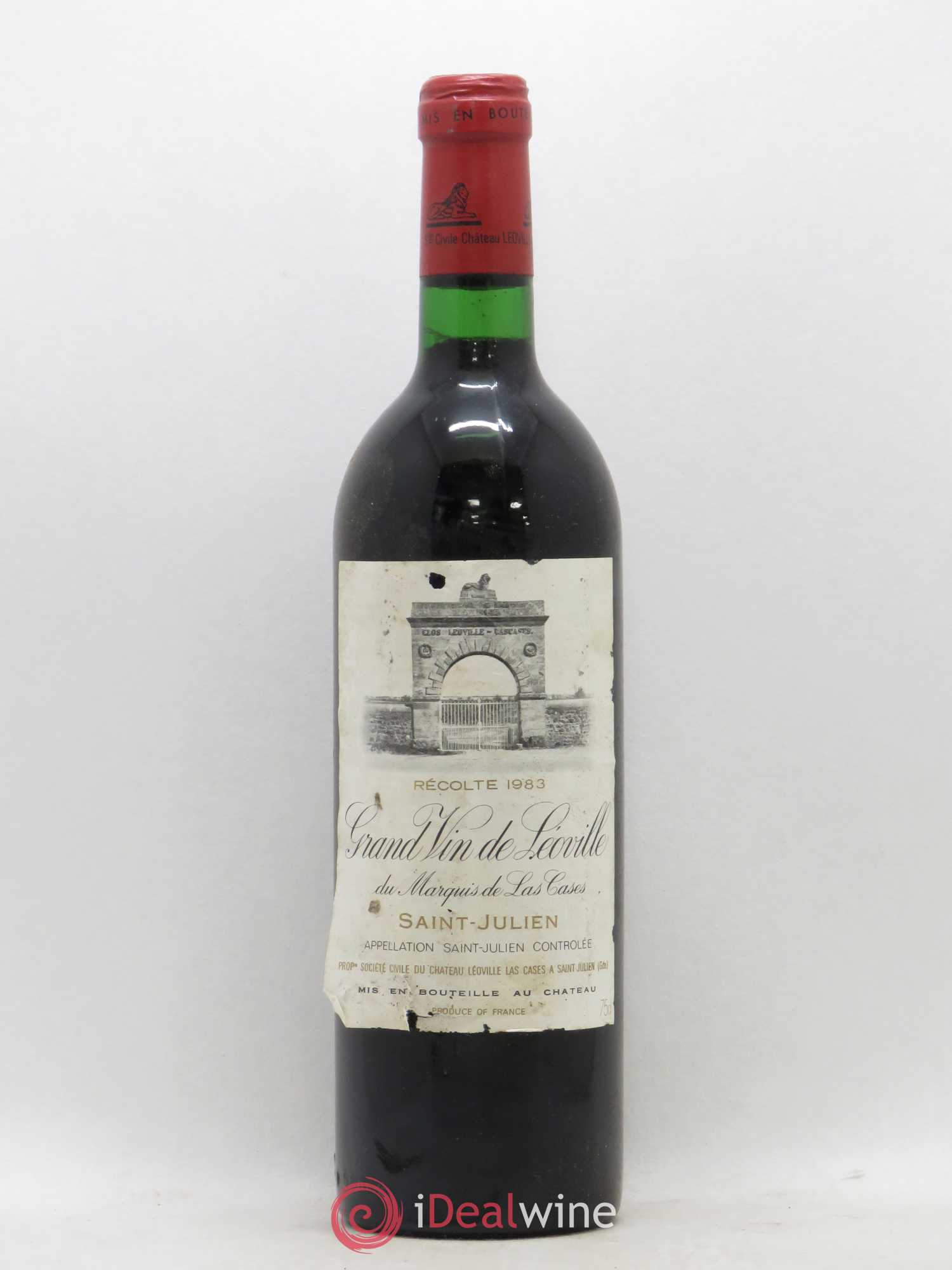 Château Léoville Las Cases 2ème Grand Cru Classé 1983 - Lot de 1 bouteille - 0