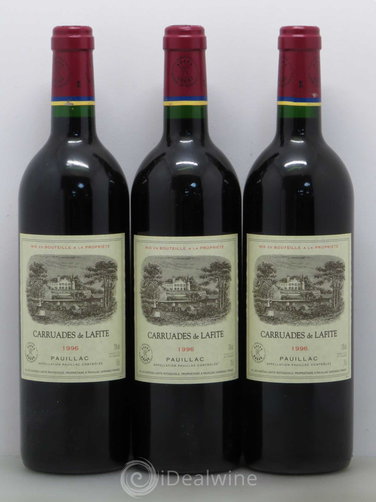 Carruades de Lafite Rothschild Second Vin 1996 - Lot de 12 bouteilles - 2