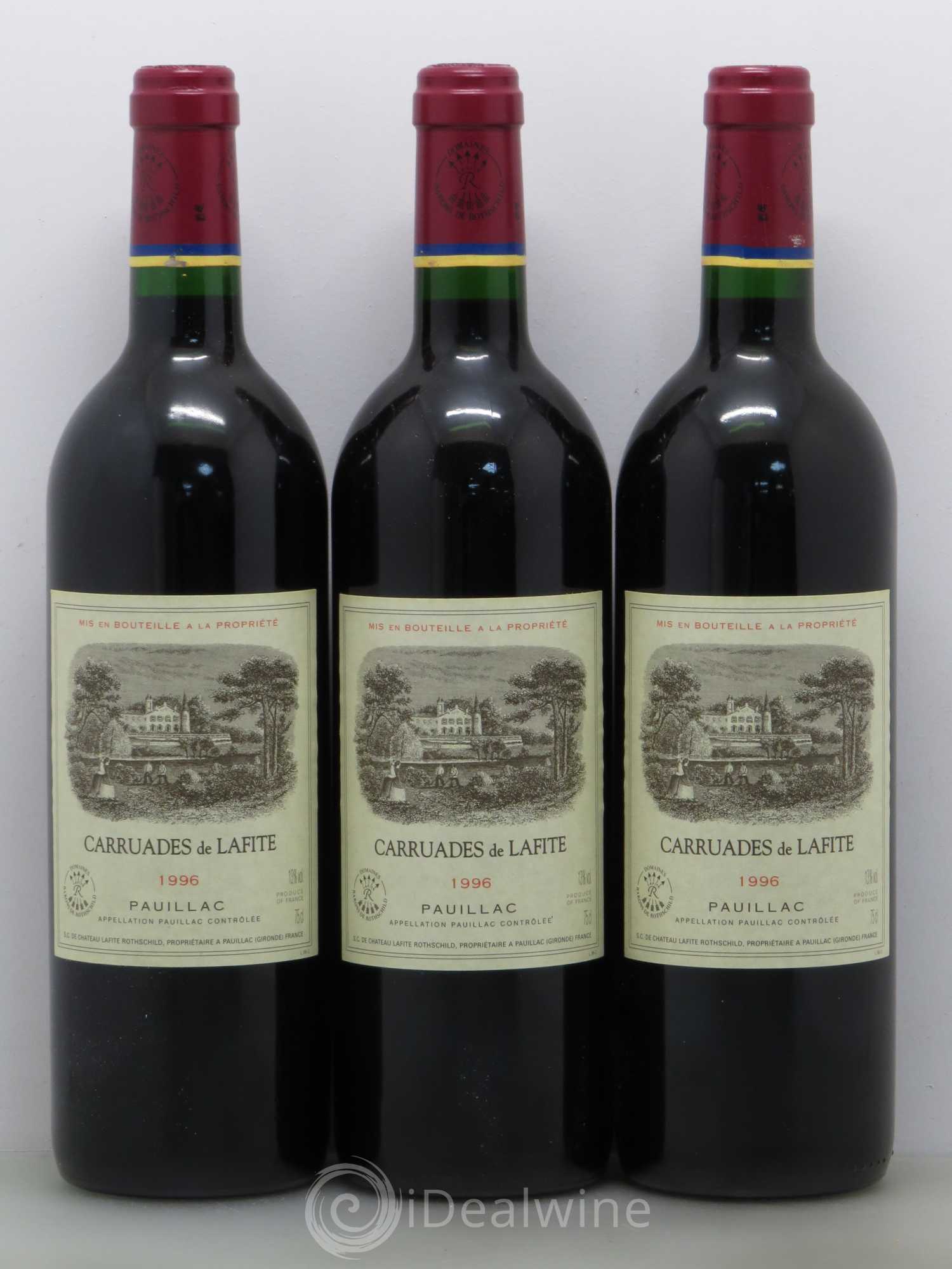 Carruades de Lafite Rothschild Second Vin 1996 - Lot de 12 bouteilles - 3