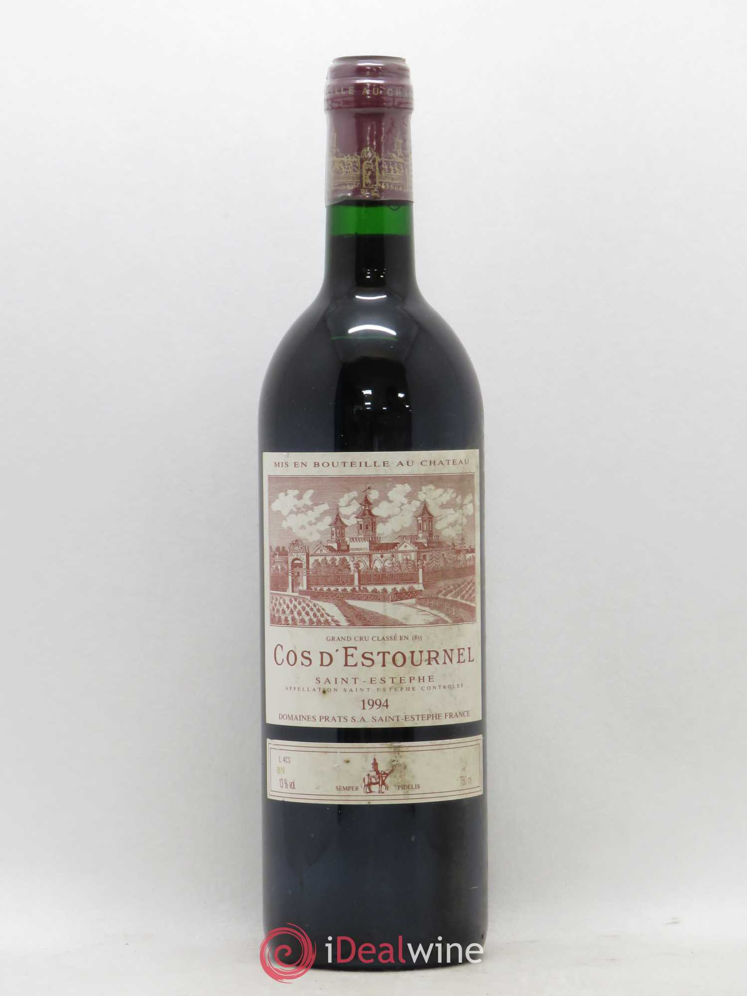Cos d'Estournel 2ème Grand Cru Classé 1994 - Lot de 1 bouteille - 0