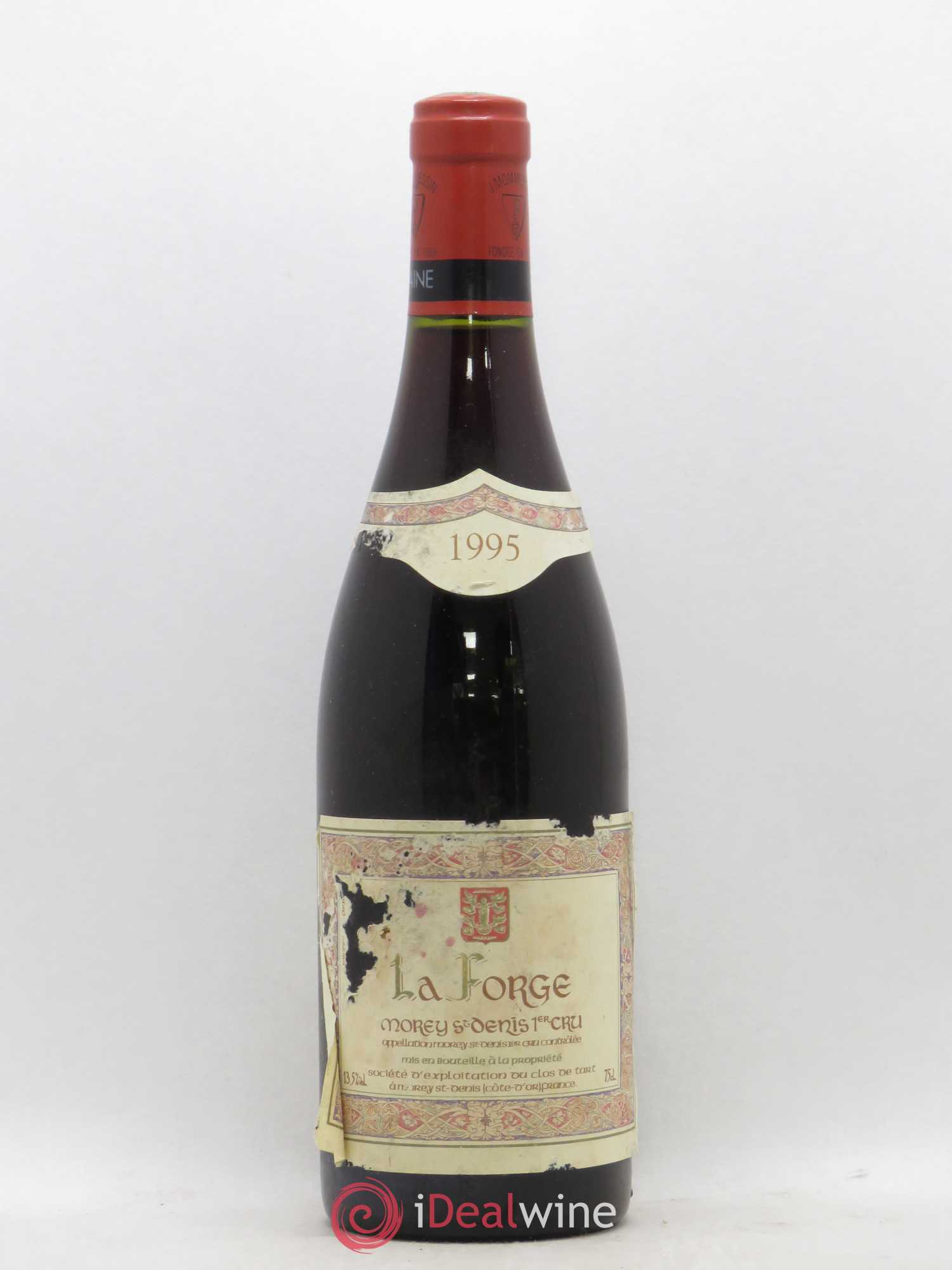Morey-Saint-Denis 1er Cru La Forge de Tart Clos de Tart 1995 - Lot de 1 bouteille - 0