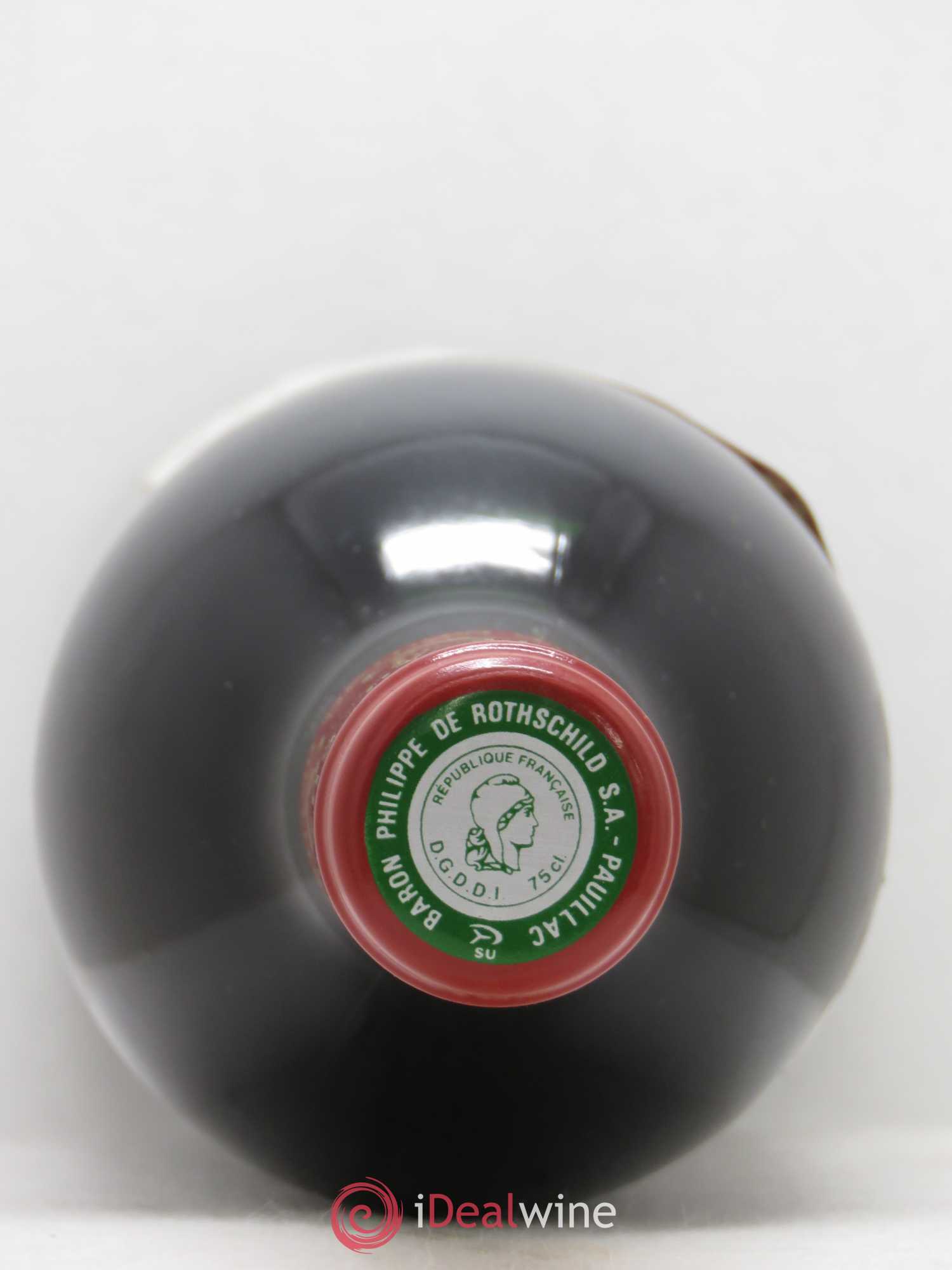 Château Mouton Rothschild 1er Grand Cru Classé 1988 - Lot de 1 bouteille - 1