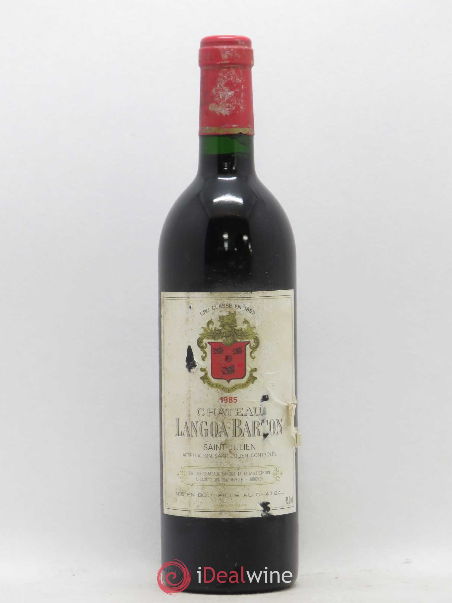 Château Langoa Barton 3ème Grand Cru Classé 1985 - Lot de 1 bouteille - 0