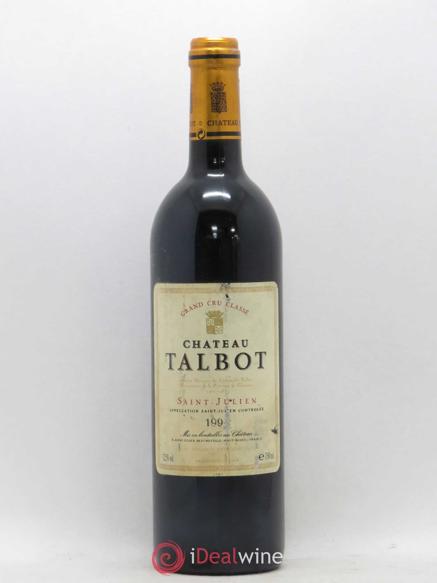 Château Talbot 4ème Grand Cru Classé 1997 - Lot de 1 bouteille - 0