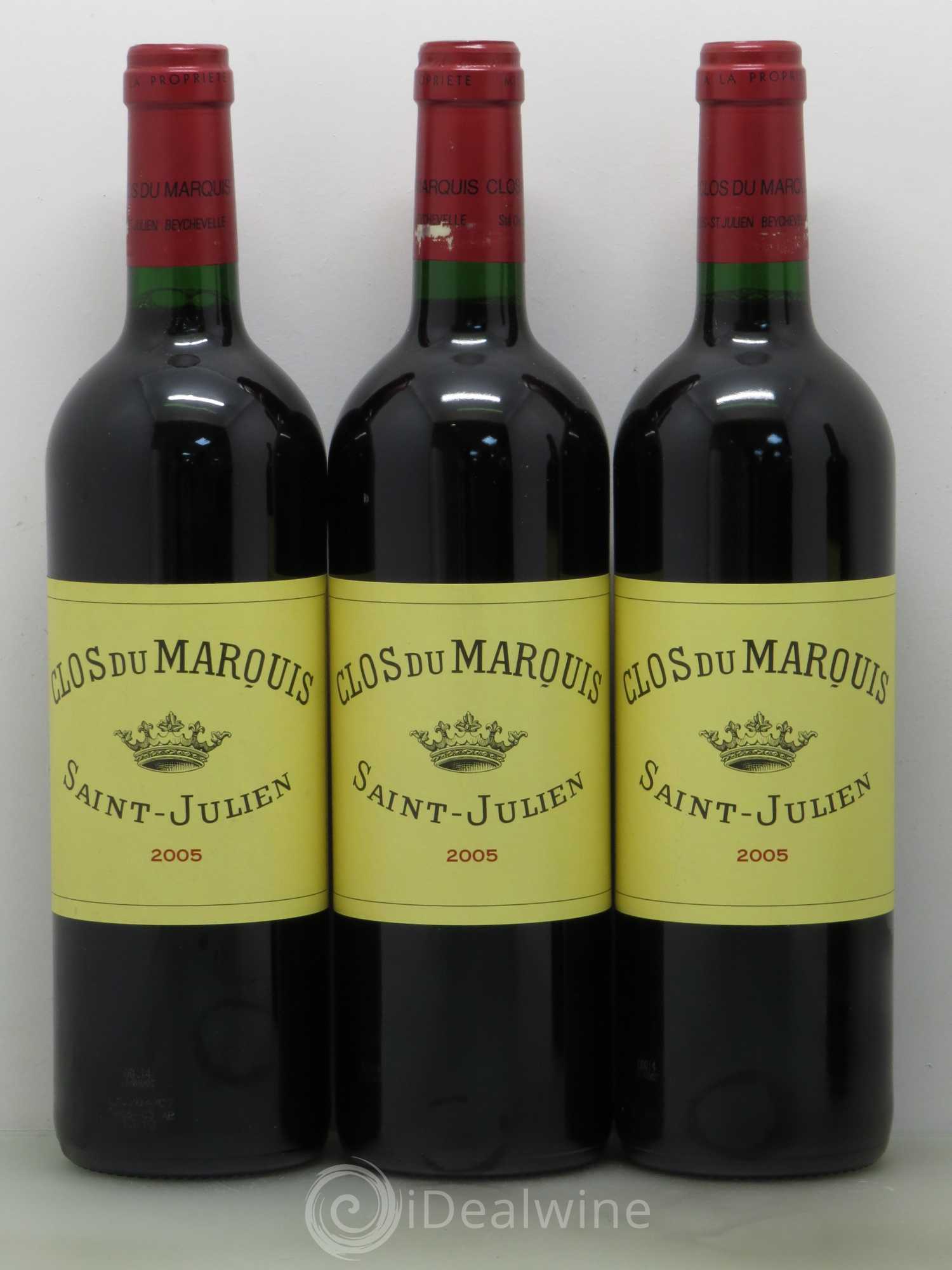 Clos du Marquis 2005 - Lot de 12 bouteilles - 1