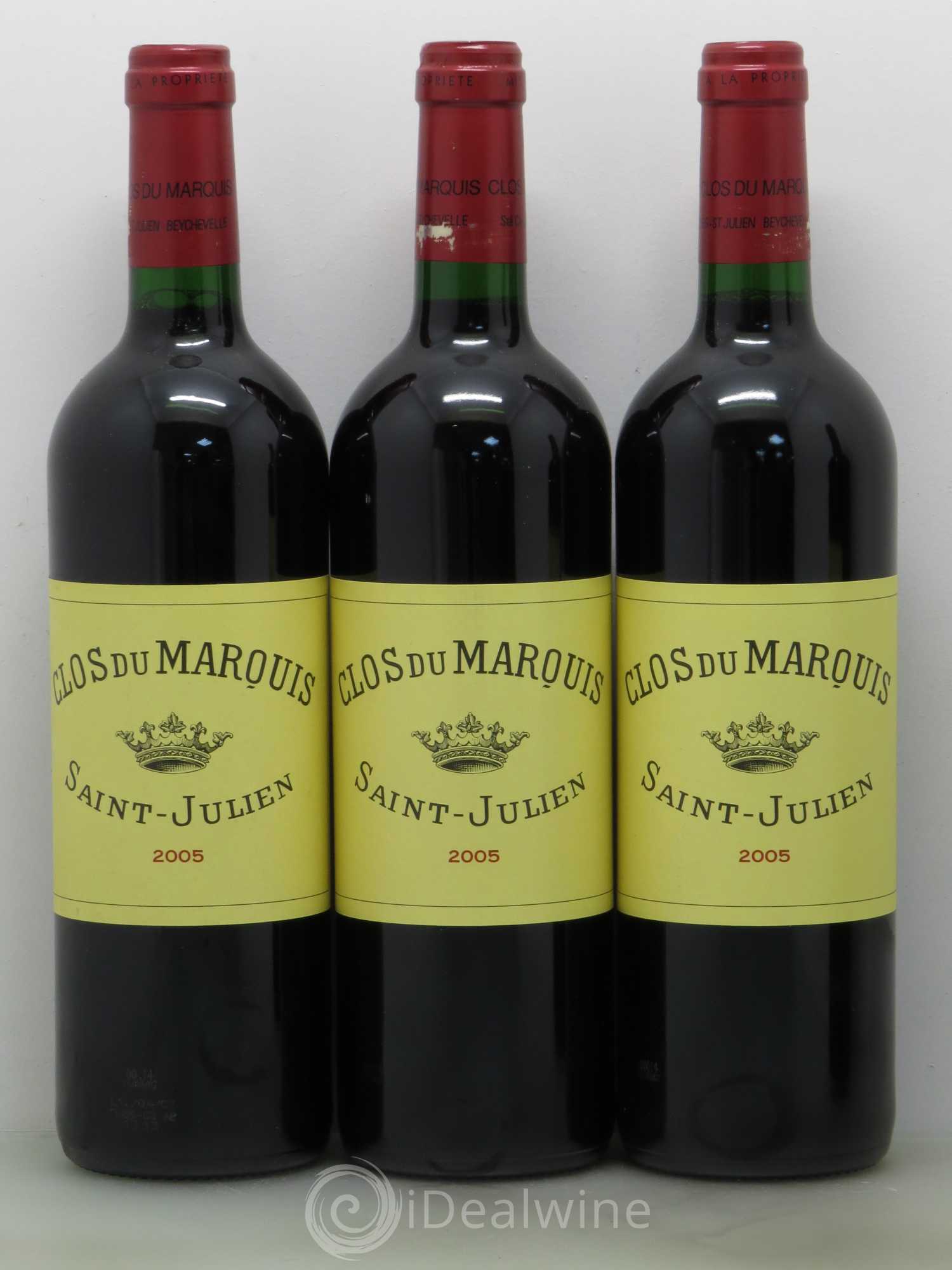 Clos du Marquis 2005 - Lot de 12 bouteilles - 2