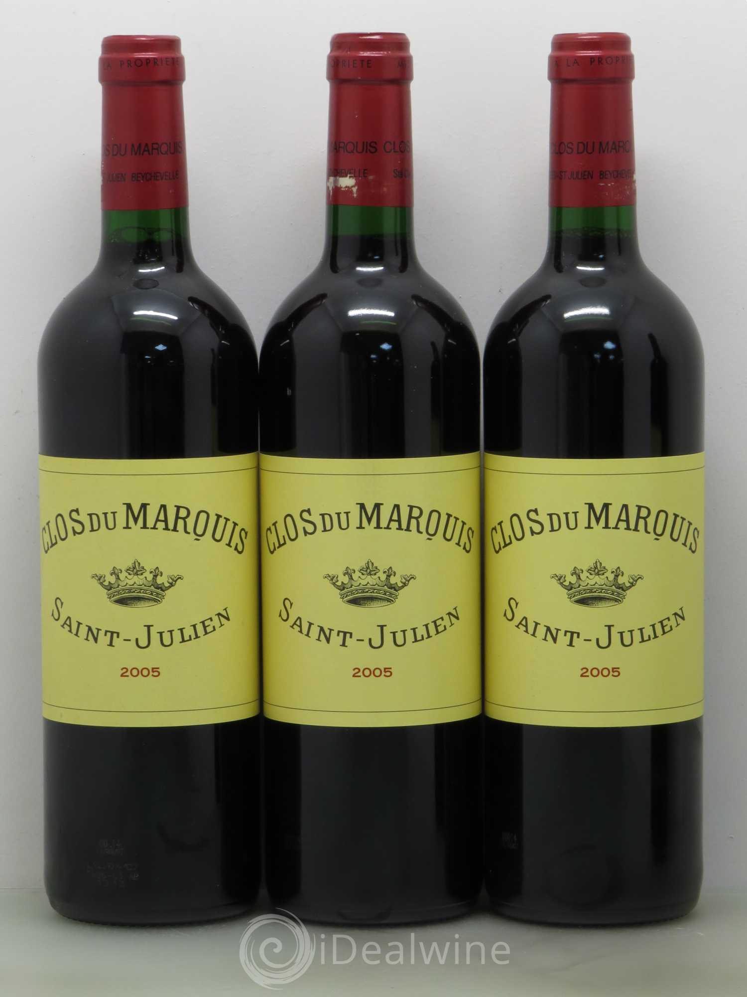 Clos du Marquis 赤ワイン 1995年 2005年 750ml Clos du Marquis 赤ワイン 1995年 2005年 750ml Clos du Marquis 1995
