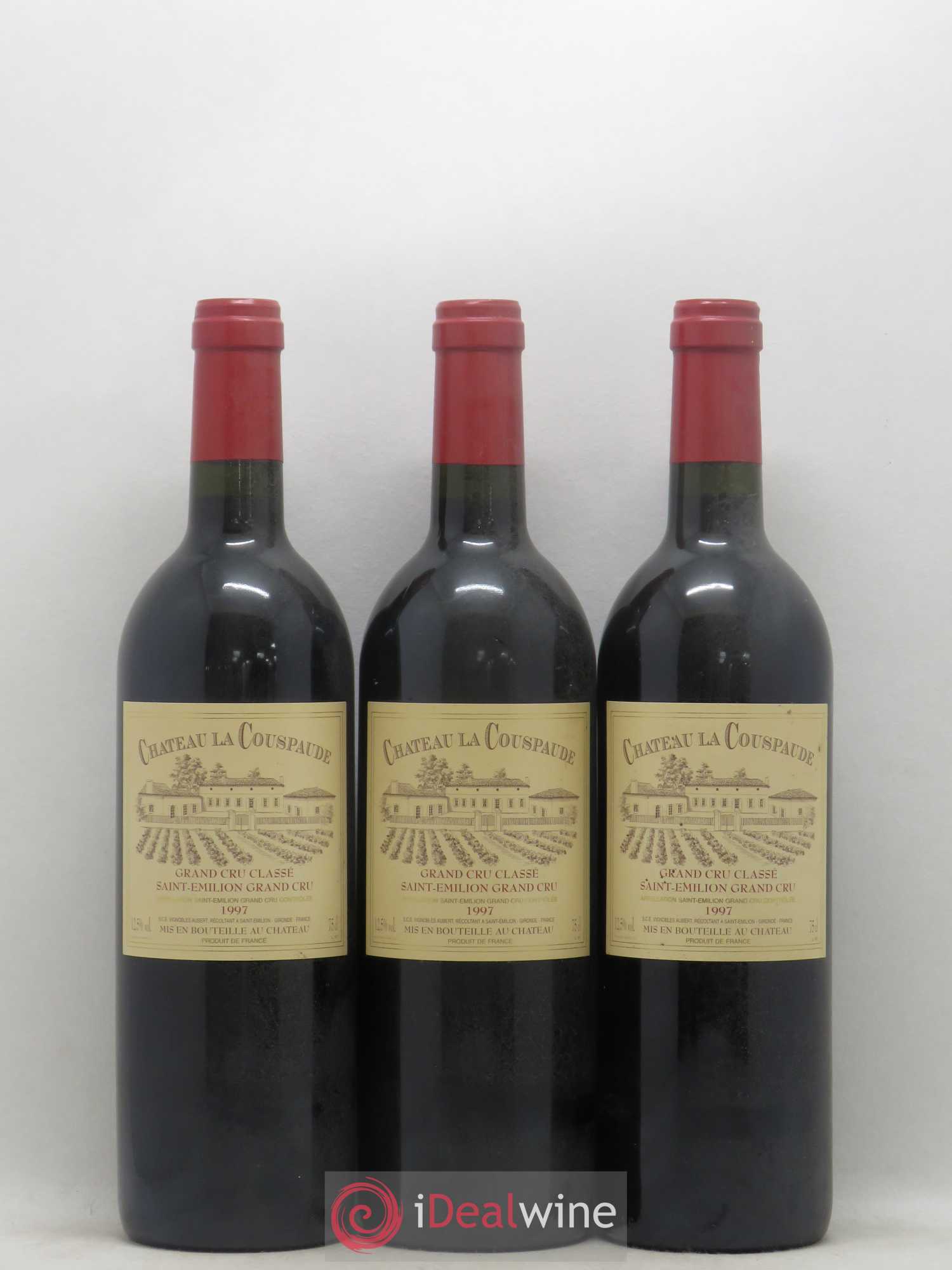 Château la Couspaude Grand Cru Classé 1997 - Lot de 12 bouteilles - 2