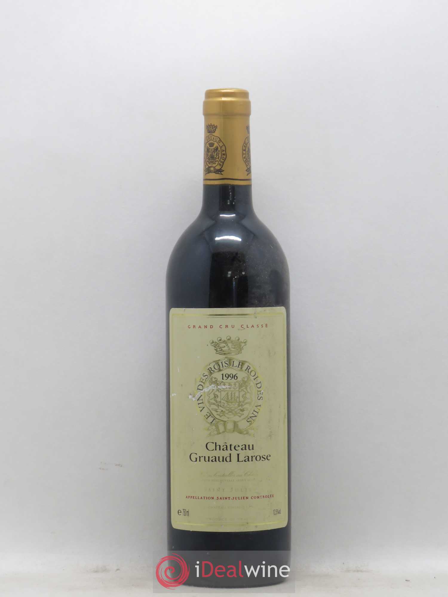 Château Gruaud Larose 2ème Grand Cru Classé 1996 - Lot de 1 bouteille - 0