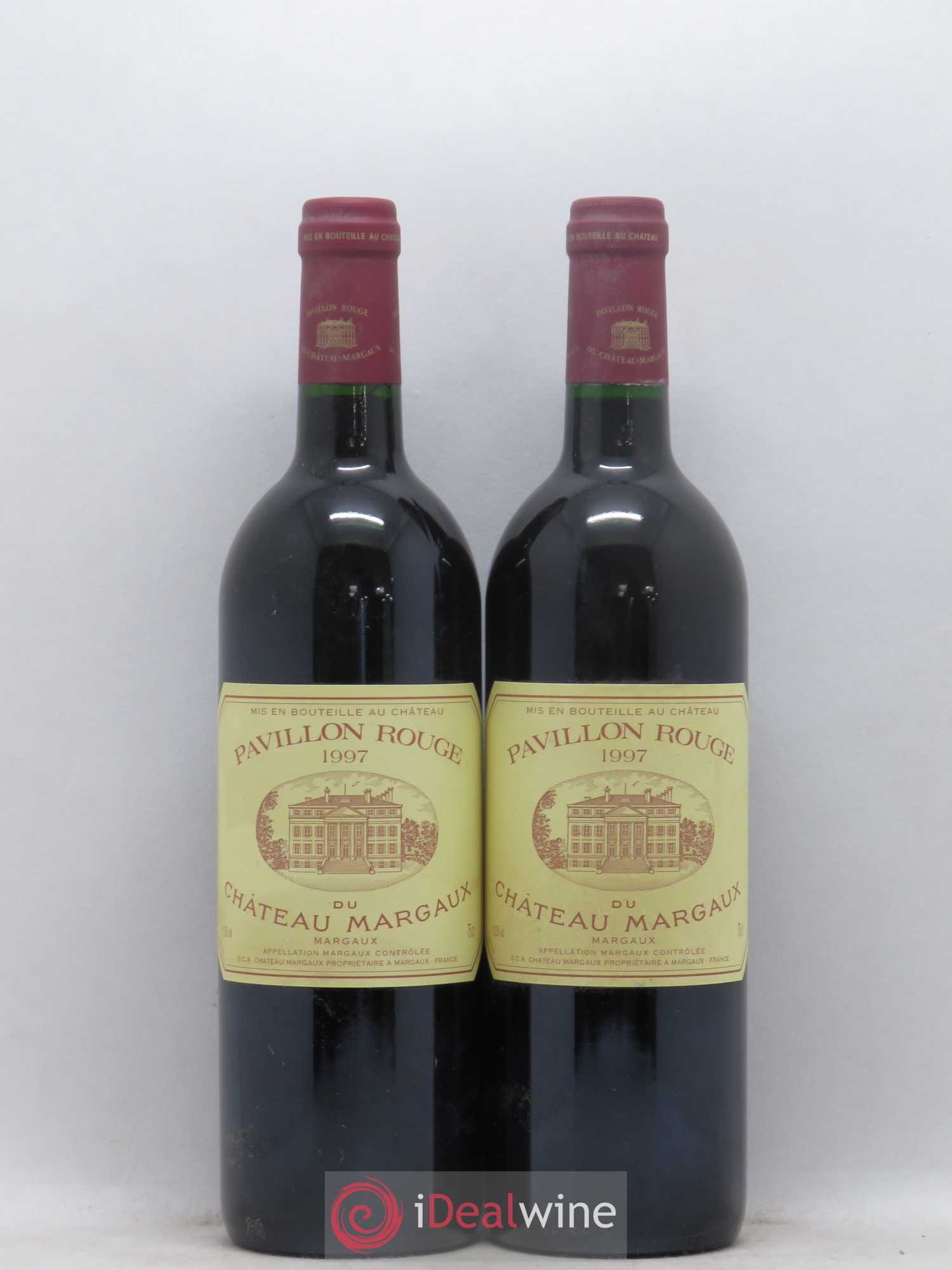 Pavillon Rouge du Château Margaux Second Vin 1997 - Lot de 2 bouteilles - 0