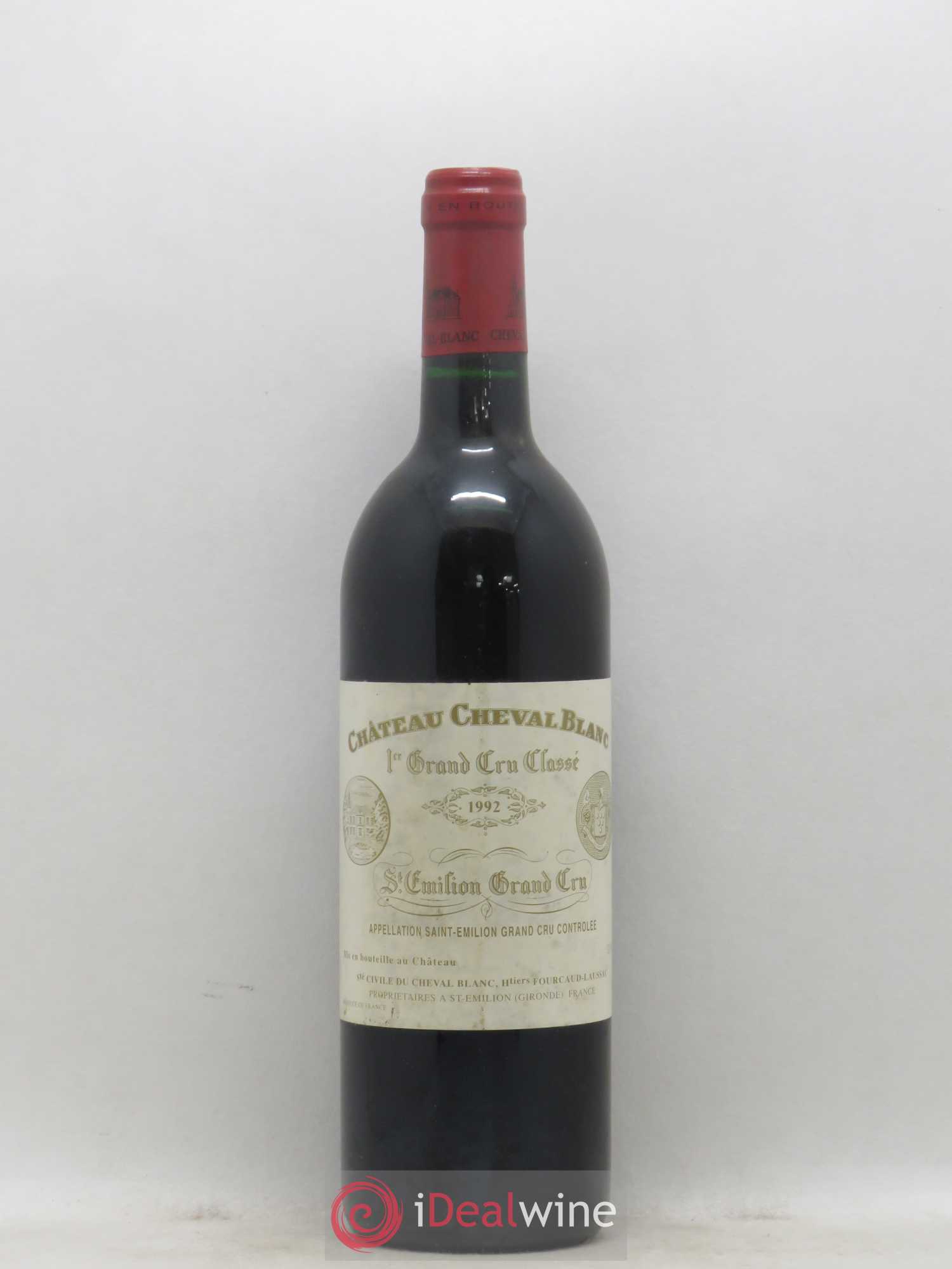 Château Cheval Blanc 1er Grand Cru Classé A 1992 - Lot de 1 bouteille - 0