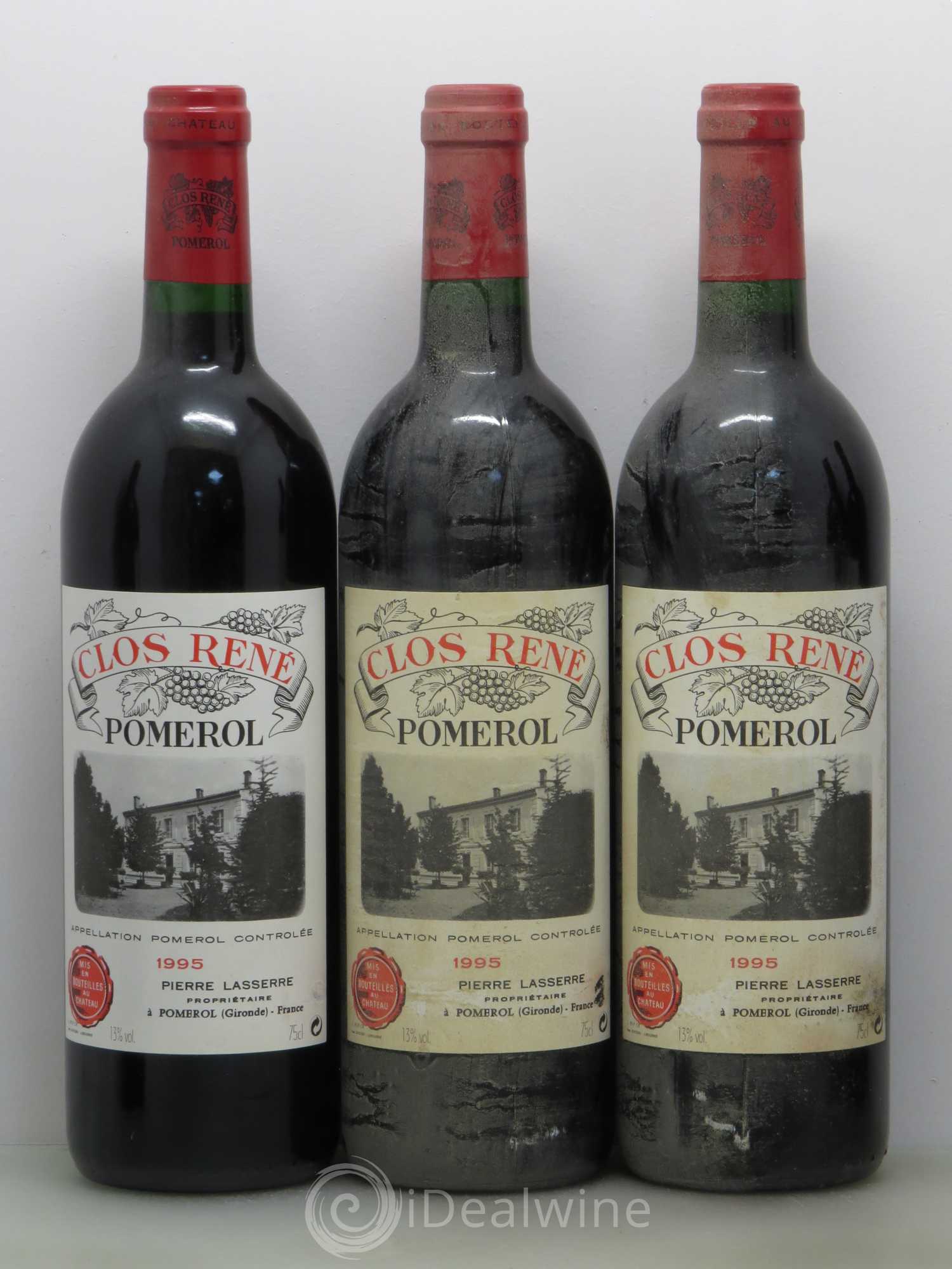 Clos René 1995 - Lot of 12 bottles - 3