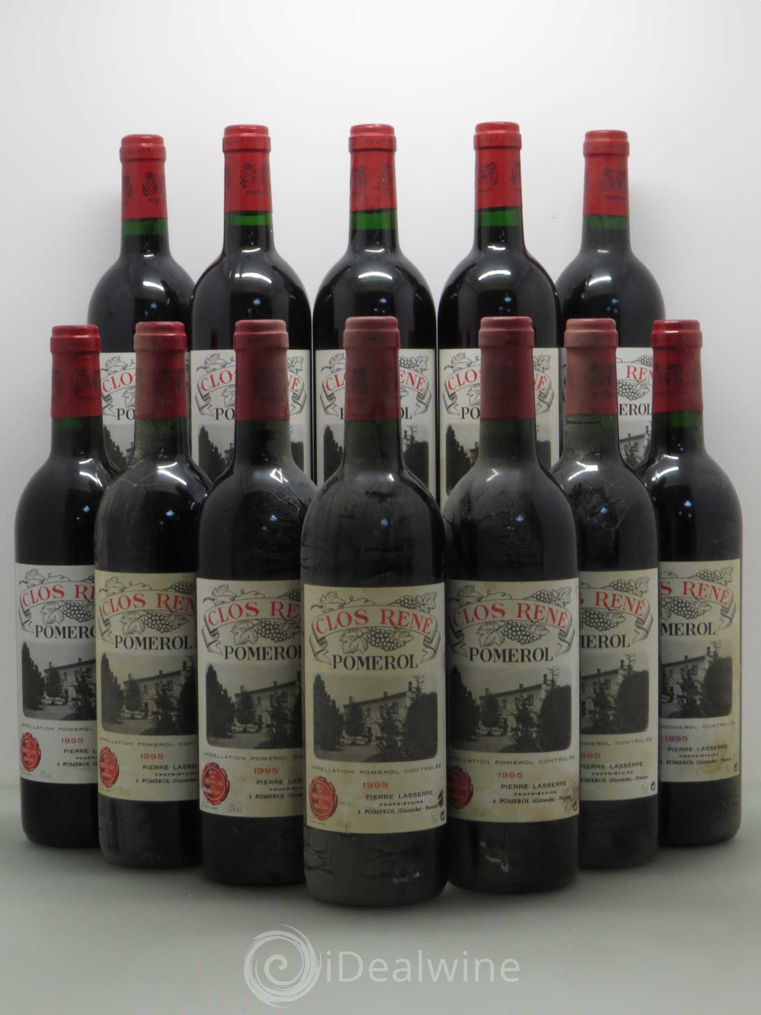 Clos René 1995 - Lot of 12 bottles - 0