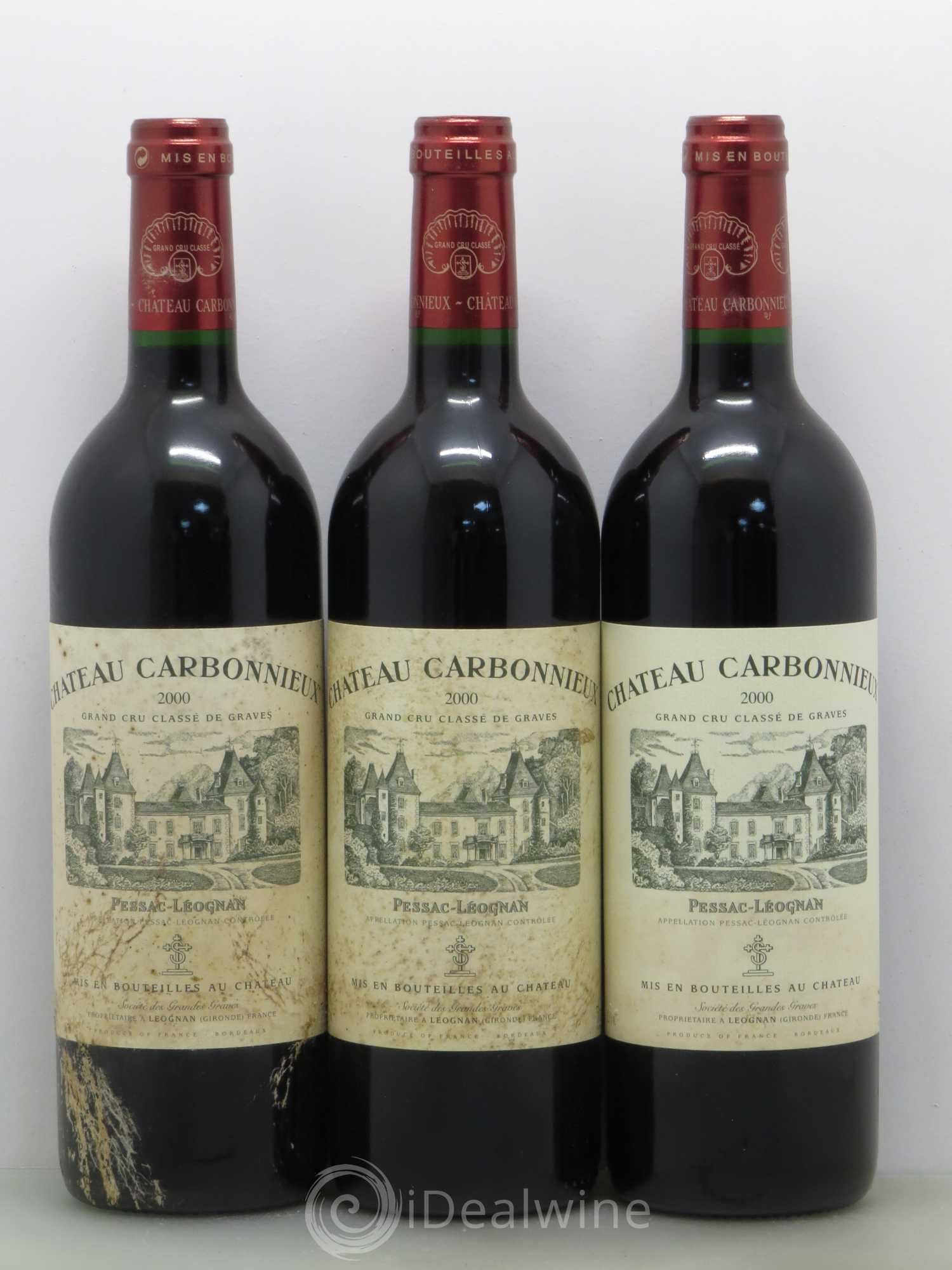 Château Carbonnieux Cru Classé de Graves 2000 - Lot de 12 bouteilles - 4