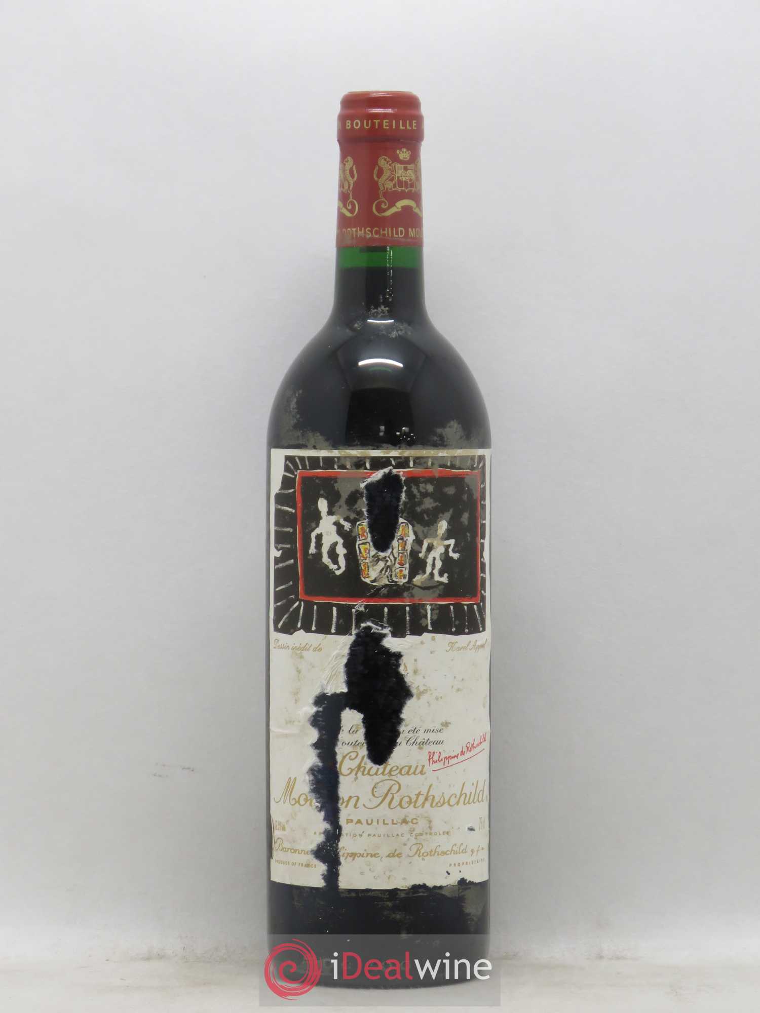 Château Mouton Rothschild 1er Grand Cru Classé 1994 - Lot de 1 bouteille - 0