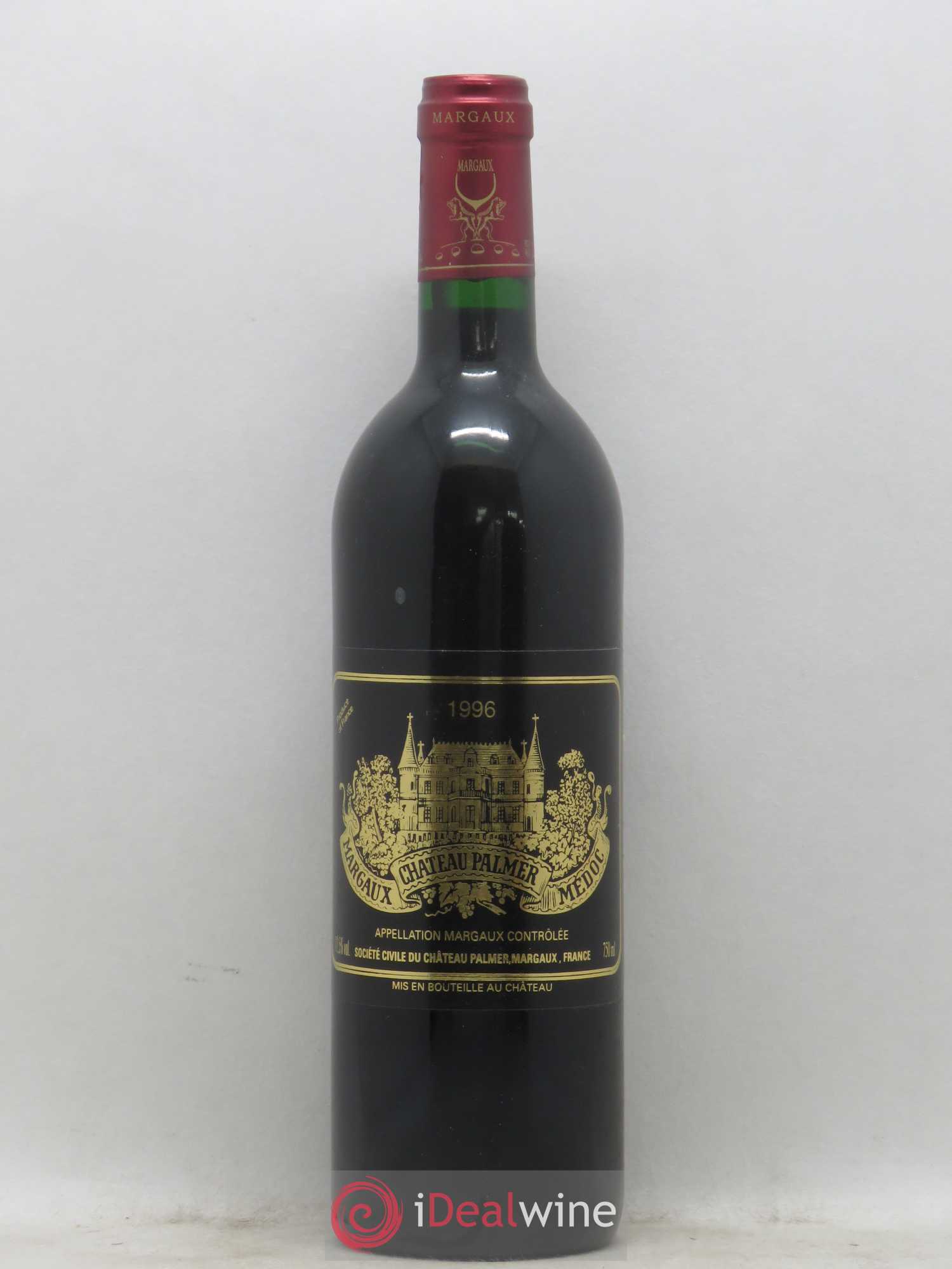 Château Palmer 3ème Grand Cru Classé 1996 - Lot de 1 bouteille - 0