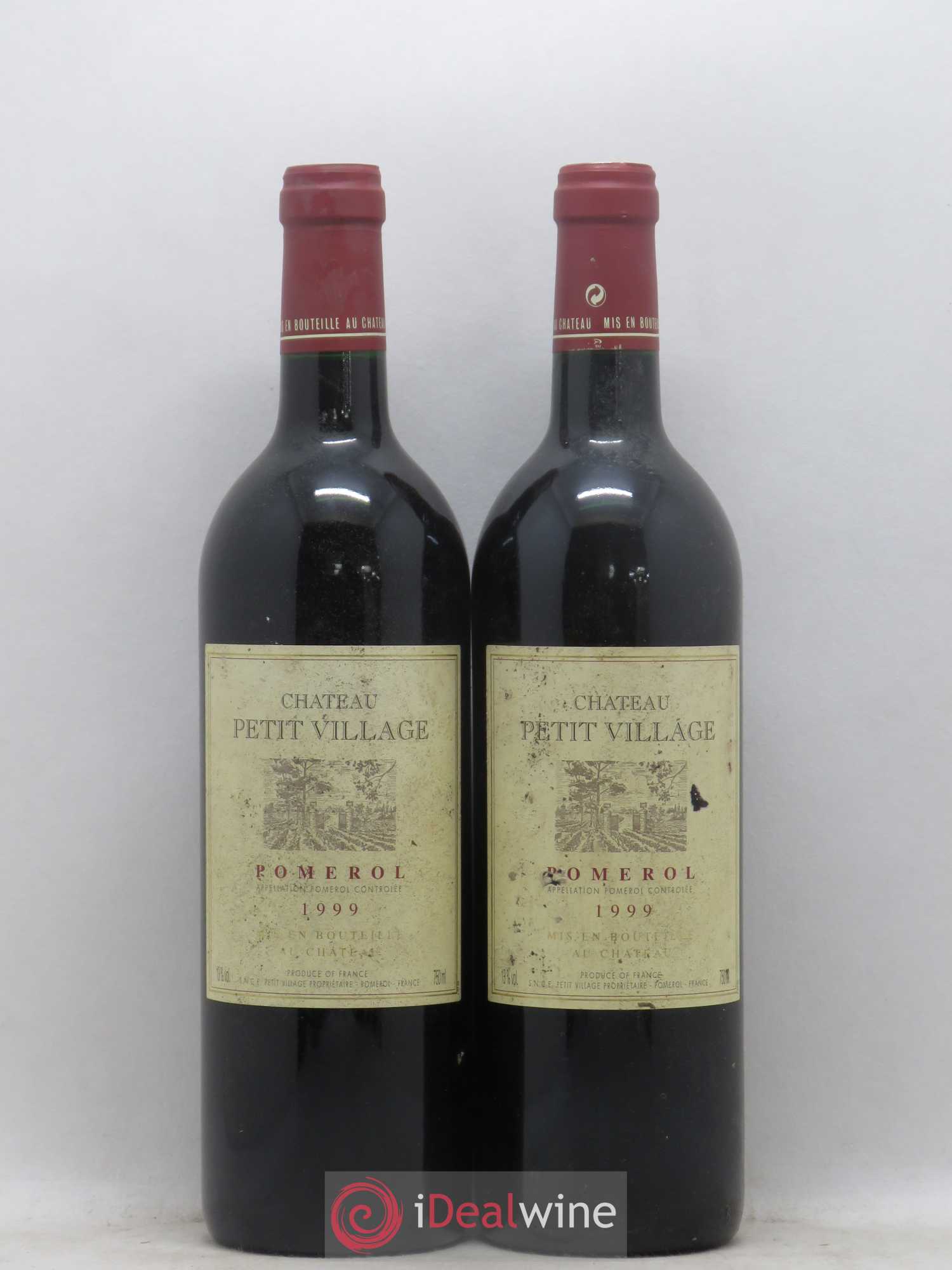 Château Petit Village 1999 - Lot de 2 bouteilles - 0