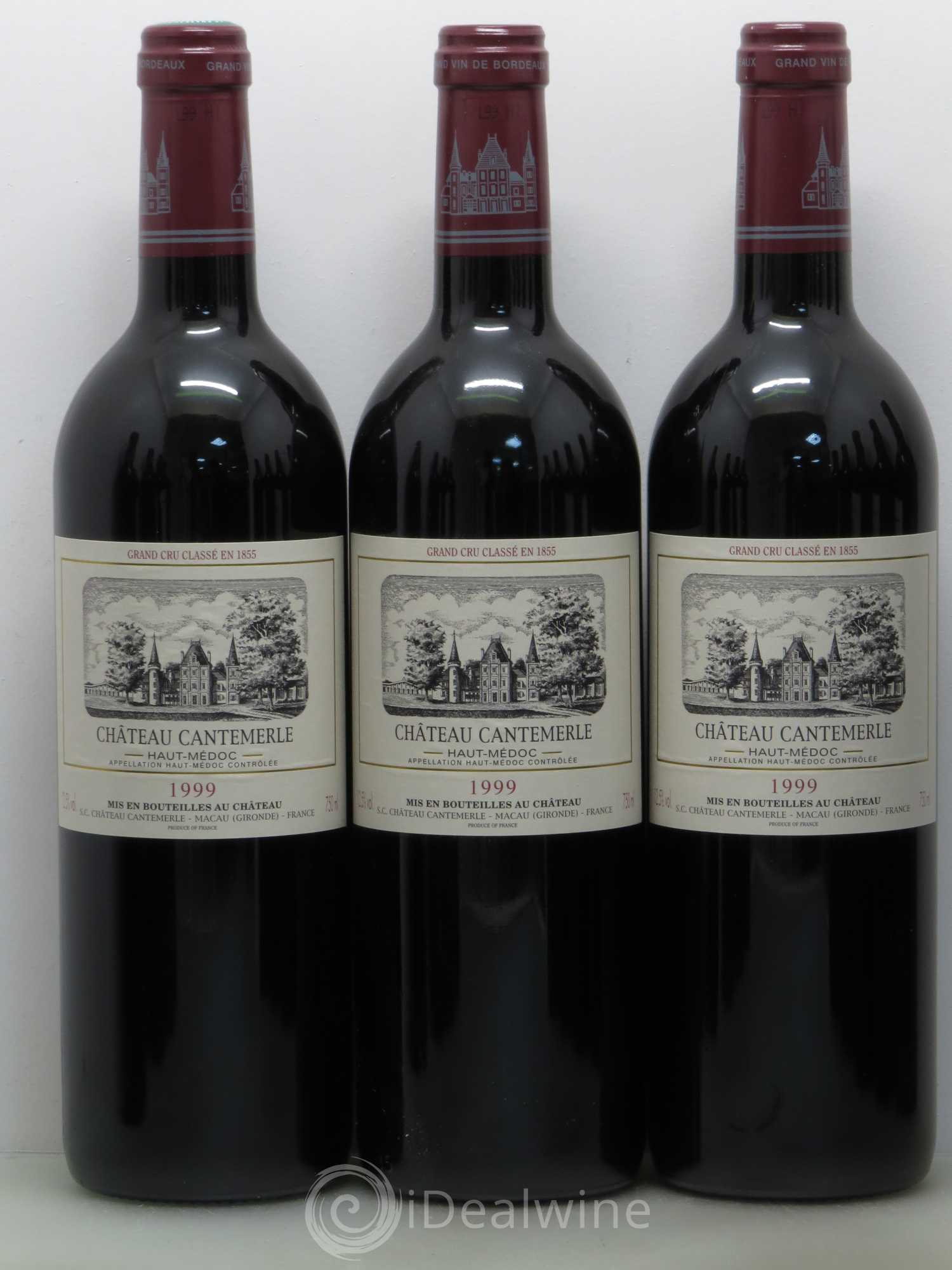 Château Cantemerle 5ème Grand Cru Classé 1999 - Lot de 12 bouteilles - 2