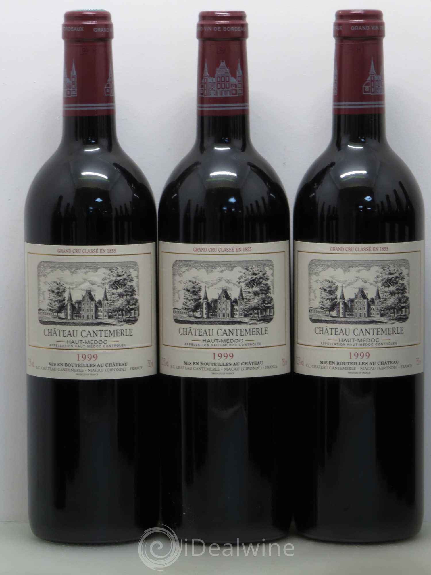 Château Cantemerle 5ème Grand Cru Classé 1999 - Lot de 12 bouteilles - 3
