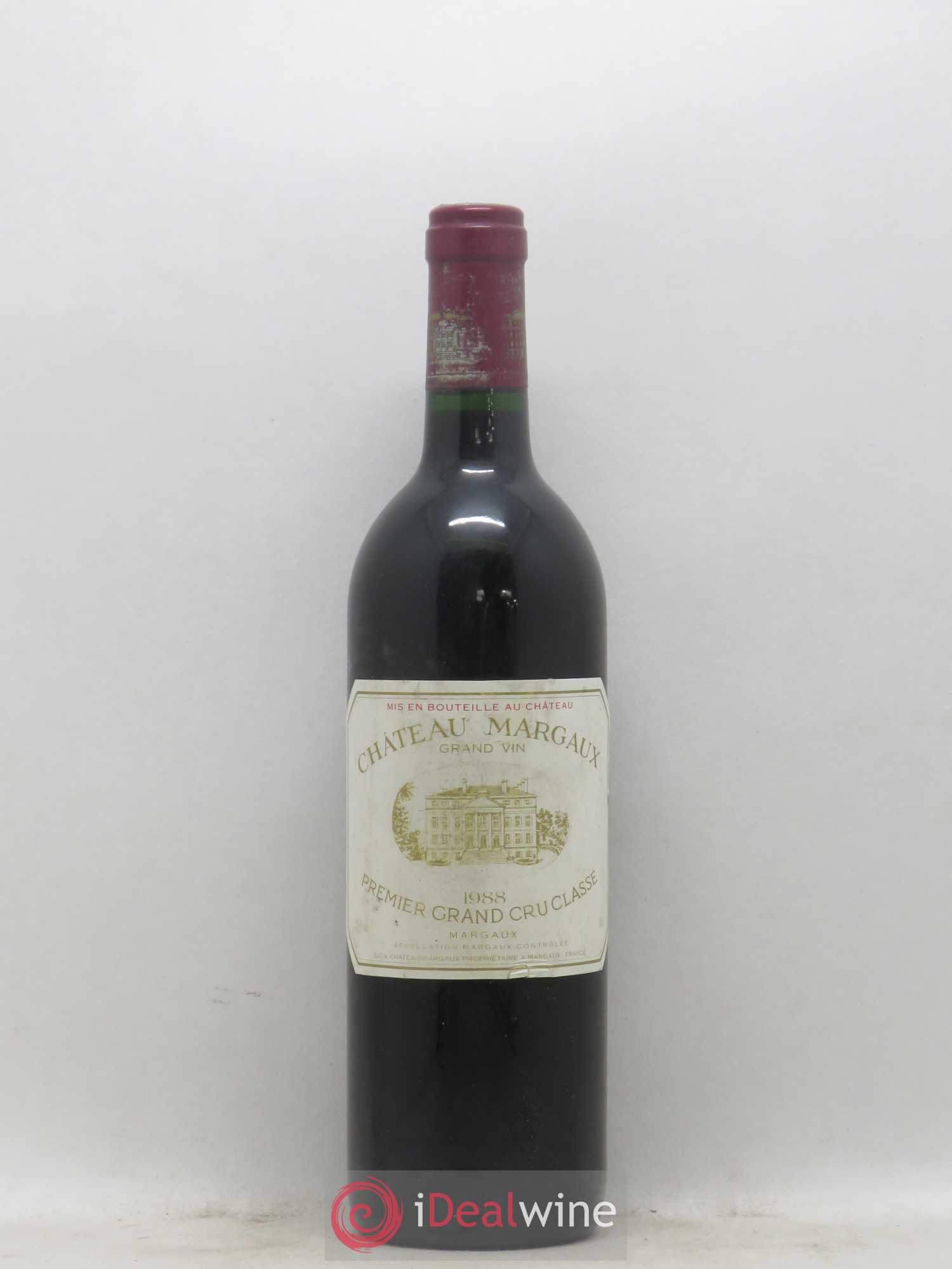 Château Margaux 1er Grand Cru Classé 1988 - Lot de 1 bouteille - 0