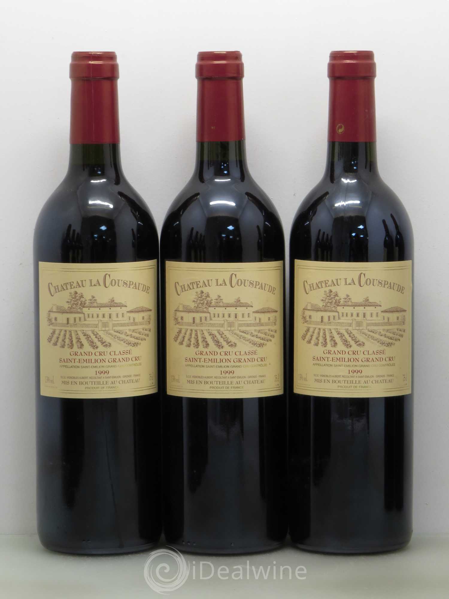 Château la Couspaude Grand Cru Classé 1999 - Lot de 12 bouteilles - 2