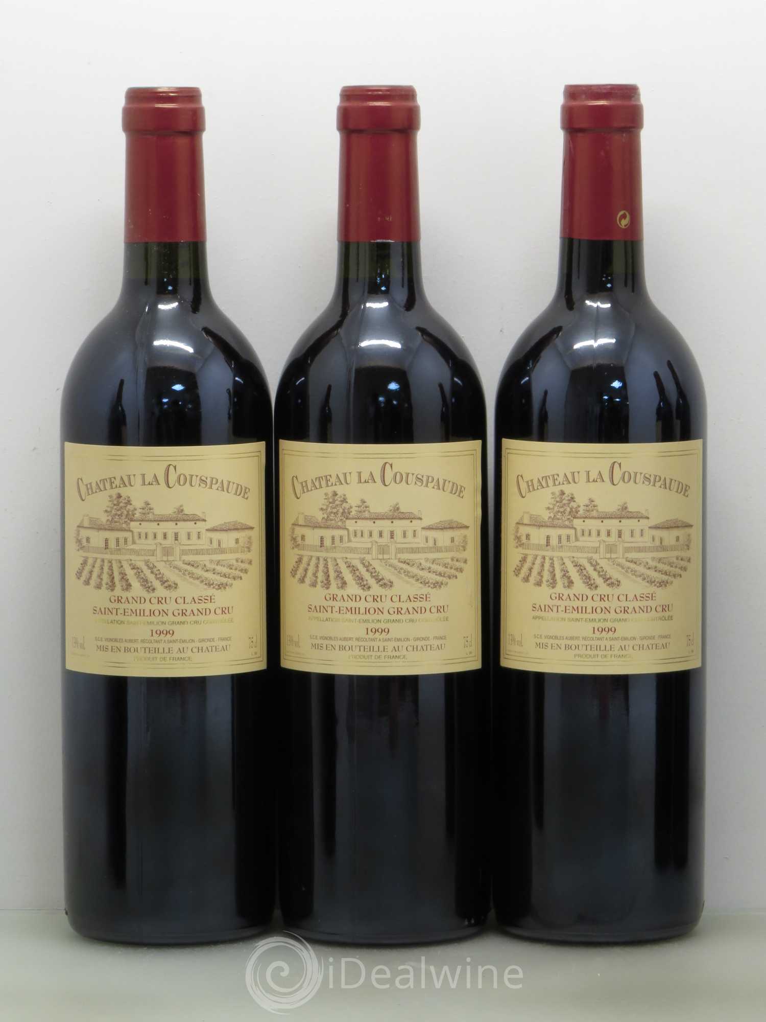 Château la Couspaude Grand Cru Classé 1999 - Lot de 12 bouteilles - 3