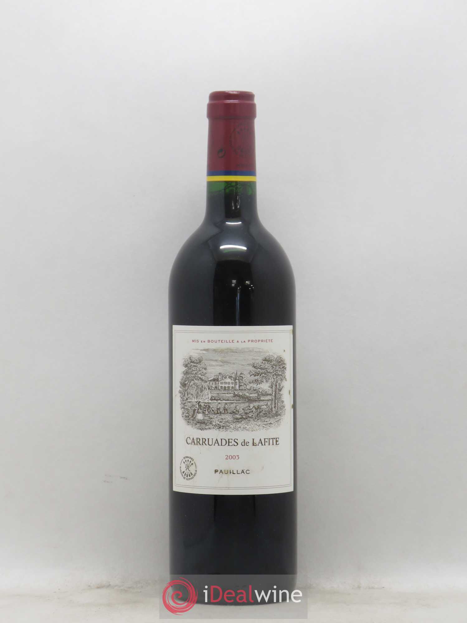 Carruades de Lafite Rothschild Second Vin 2003 - Lot de 1 bouteille - 0